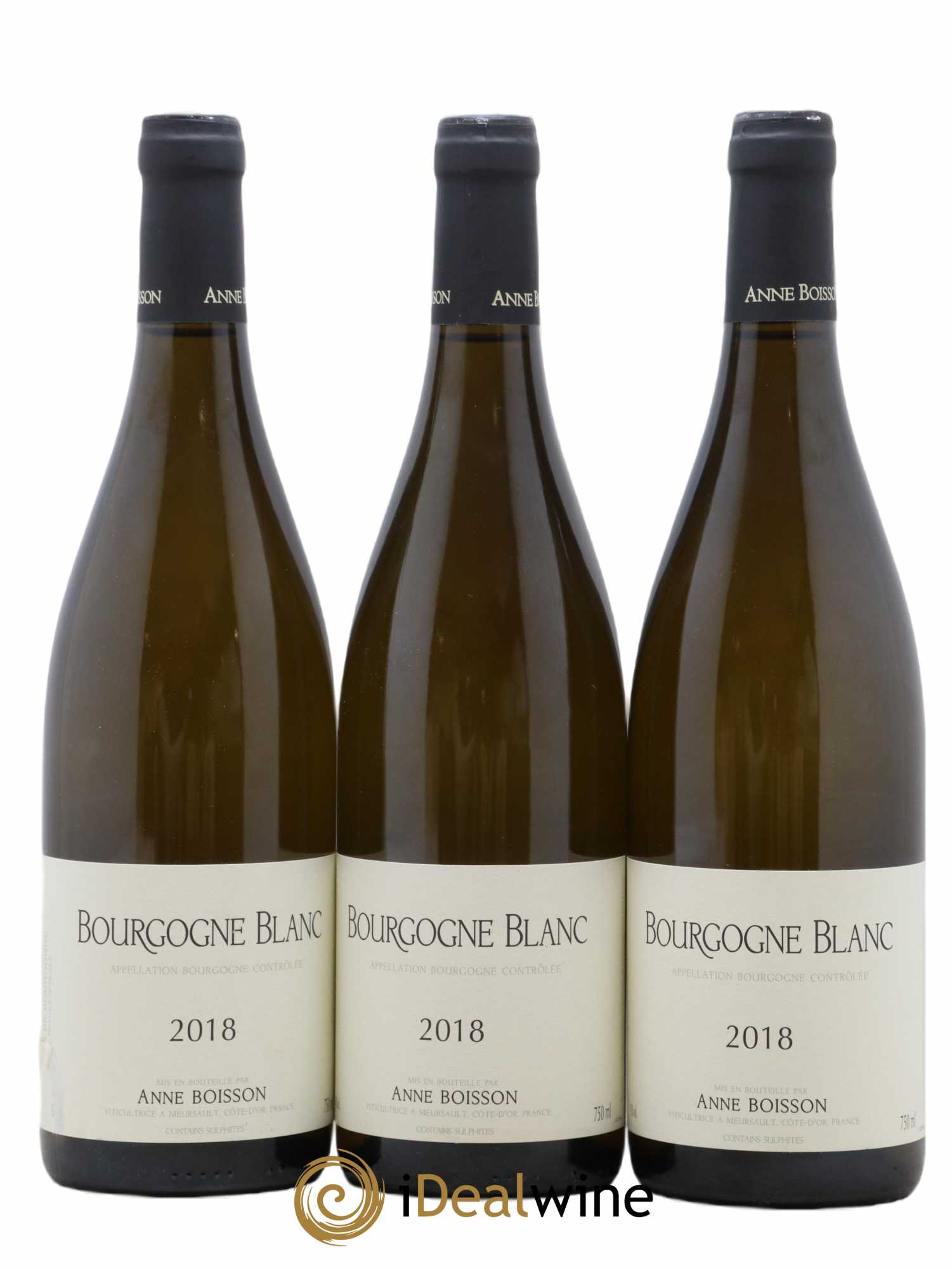Bourgogne Anne Boisson 2018 - Lot de 3 bouteilles - 0