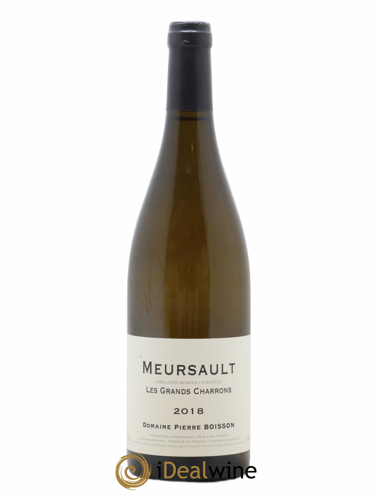 Meursault Les Grands Charrons Pierre Boisson (Domaine) 2018 - Lot de 1 bouteille - 0