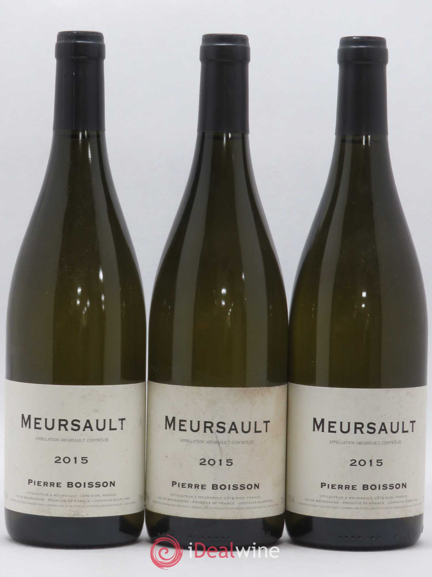 Meursault Pierre Boisson (Domaine) 2015 - Lot de 3 bouteilles - 0