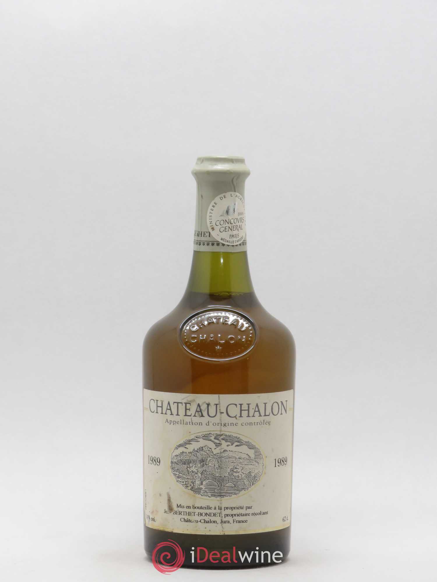 Château-Chalon Berthet-Bondet 1989 - Lot de 1 bouteille - 0