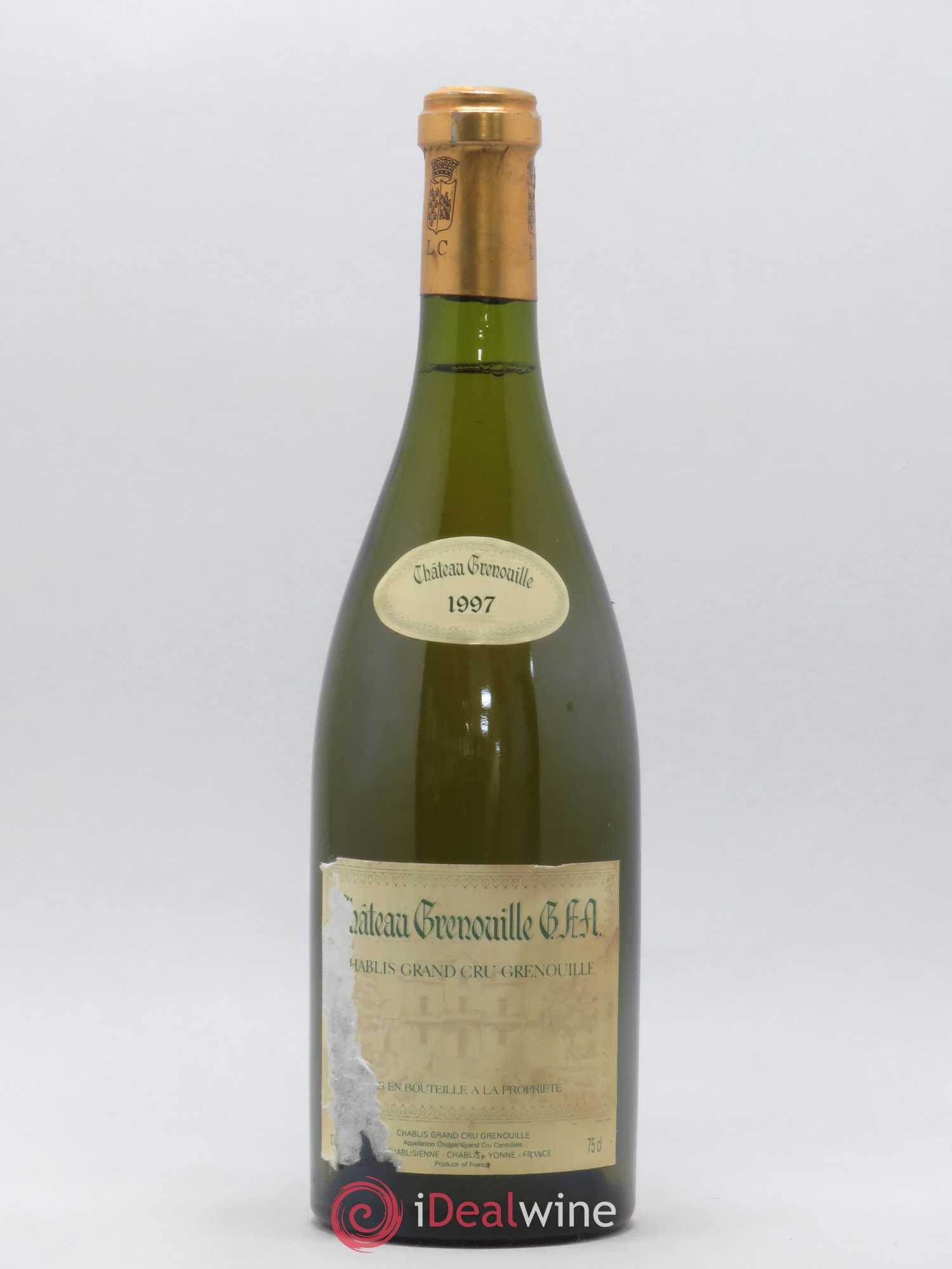 Chablis Grand Cru Grenouilles Château Grenouille - La Chablisienne 1997 - Lot de 1 bouteille - 0
