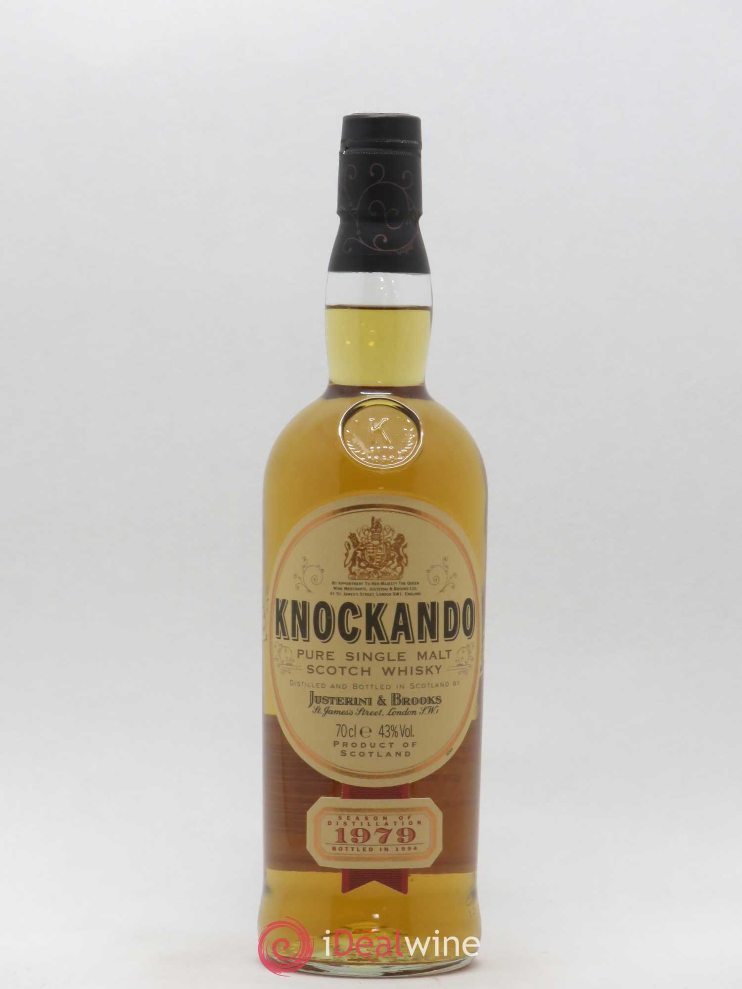 Whisky Knockando Pure Single Malt 1979 - Posten von 1 Flasche - 0