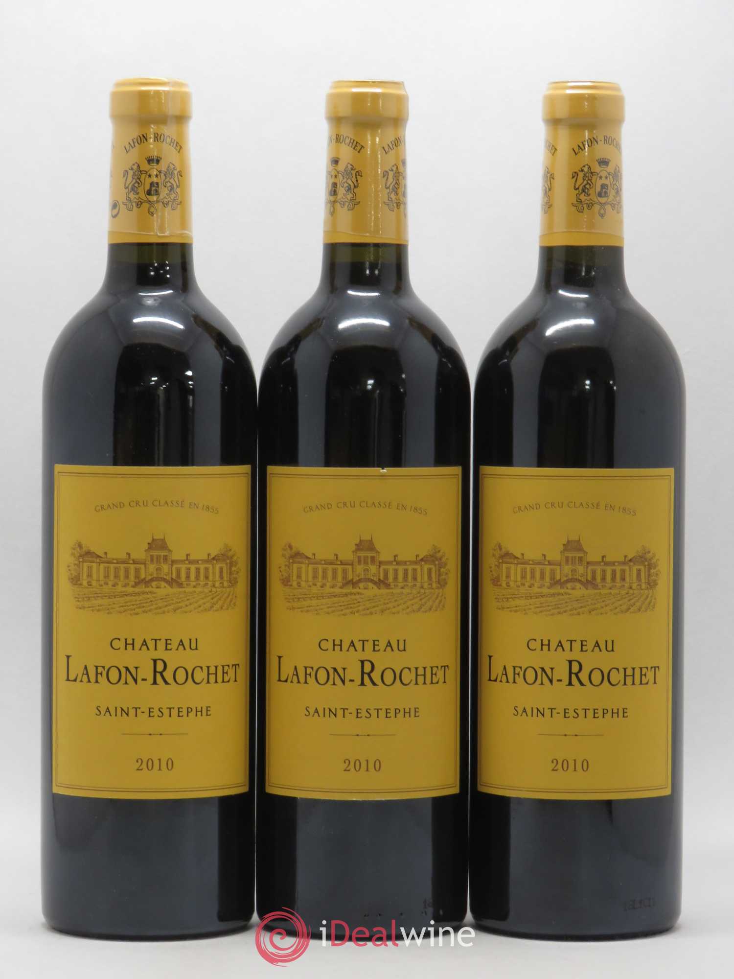 Château Lafon Rochet 4ème Grand Cru Classé 2010 - Lot de 6 bouteilles - 1
