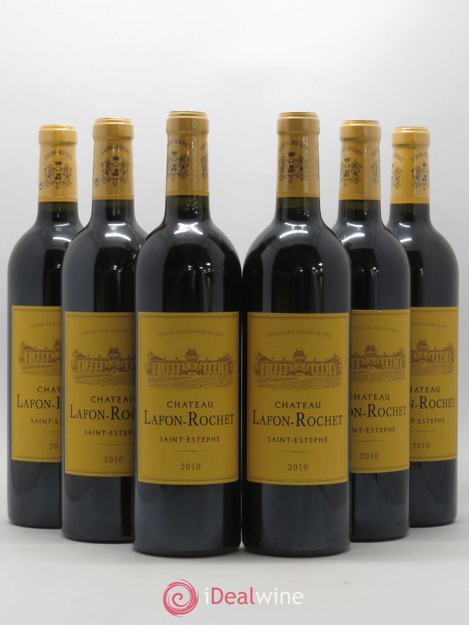 Château Lafon Rochet 4ème Grand Cru Classé 2010 - Lot de 6 bouteilles - 0
