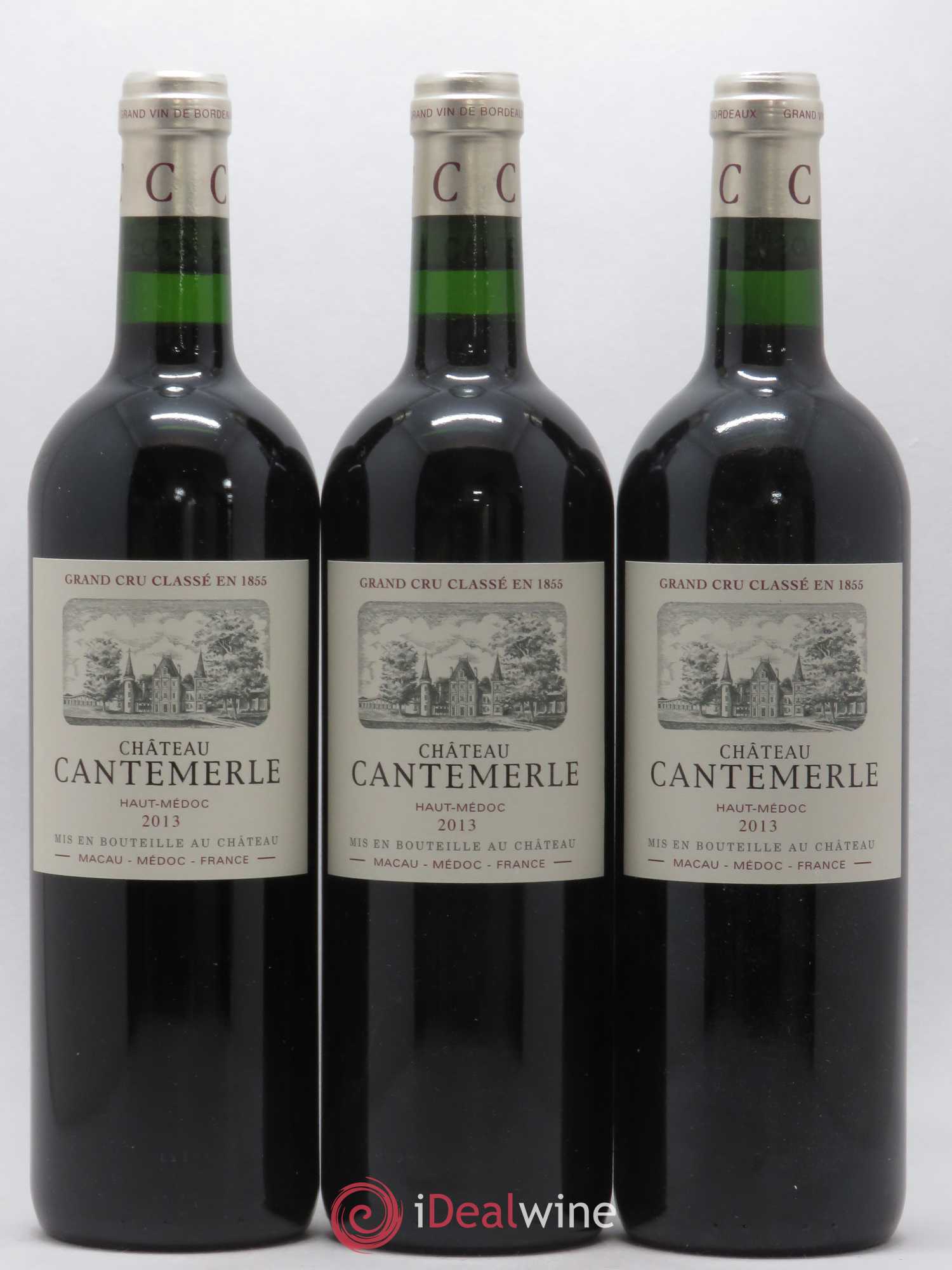 Château Cantemerle 5ème Grand Cru Classé 2013 - Lot de 6 bouteilles - 1