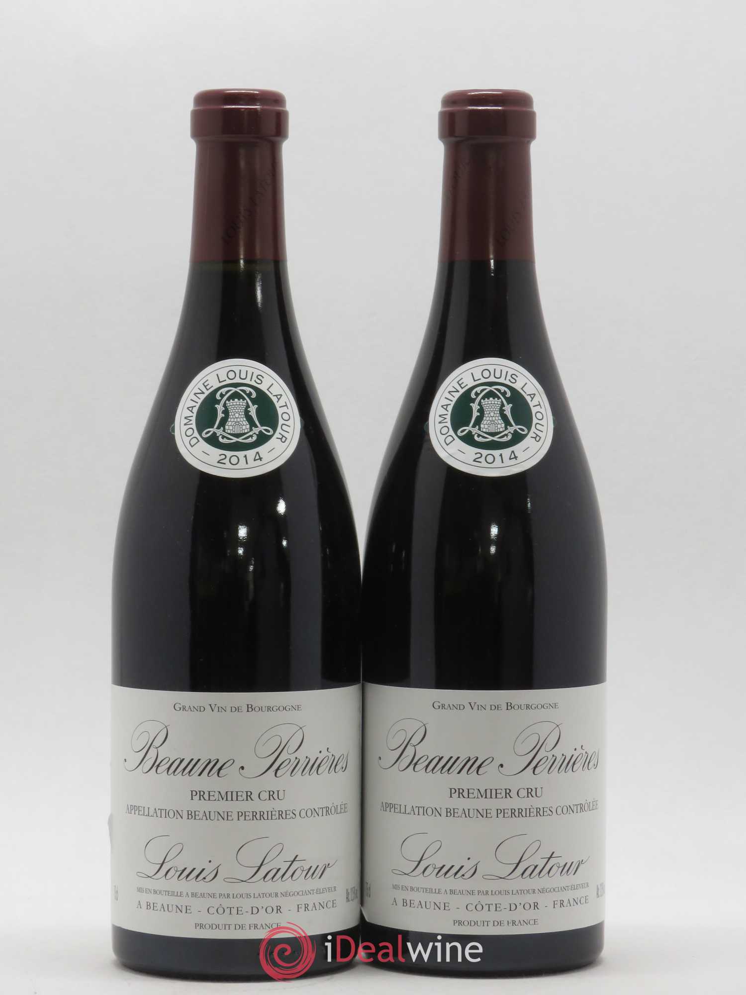 Beaune 1er Cru Perrières Louis Latour (sans prix de réserve) 2014 - Posten von 2 Flaschen - 0
