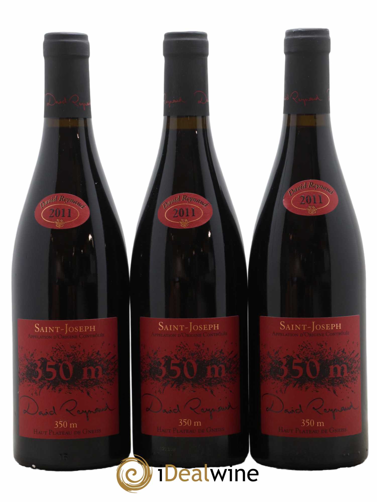 Saint-Joseph 350 m David Reynaud 2011 - Lot de 3 bouteilles - 0