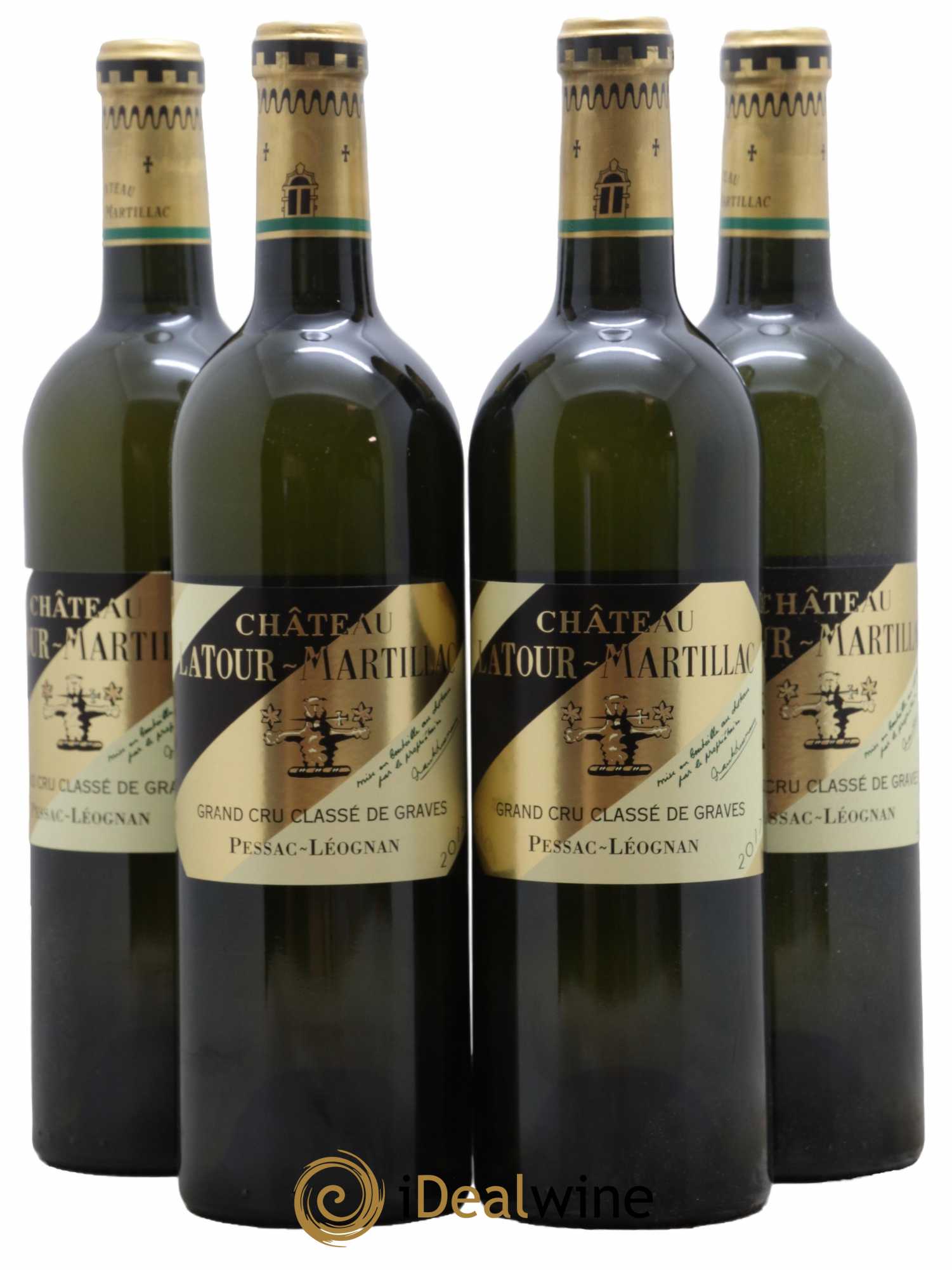 Château Latour-Martillac Cru Classé de Graves 2017 - Lot de 4 bouteilles - 0