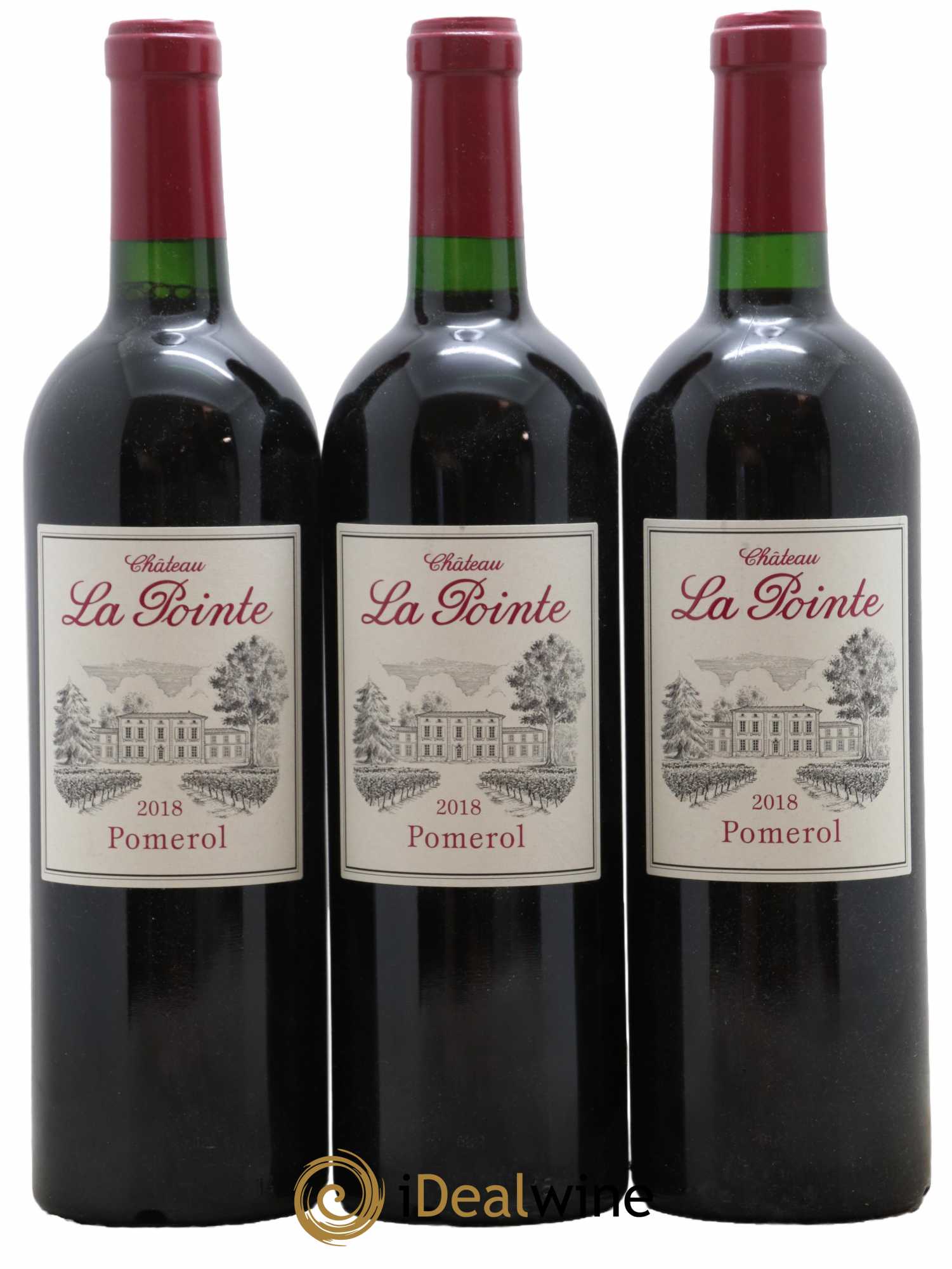 Château la Pointe 2018 - Lot de 3 bouteilles - 0