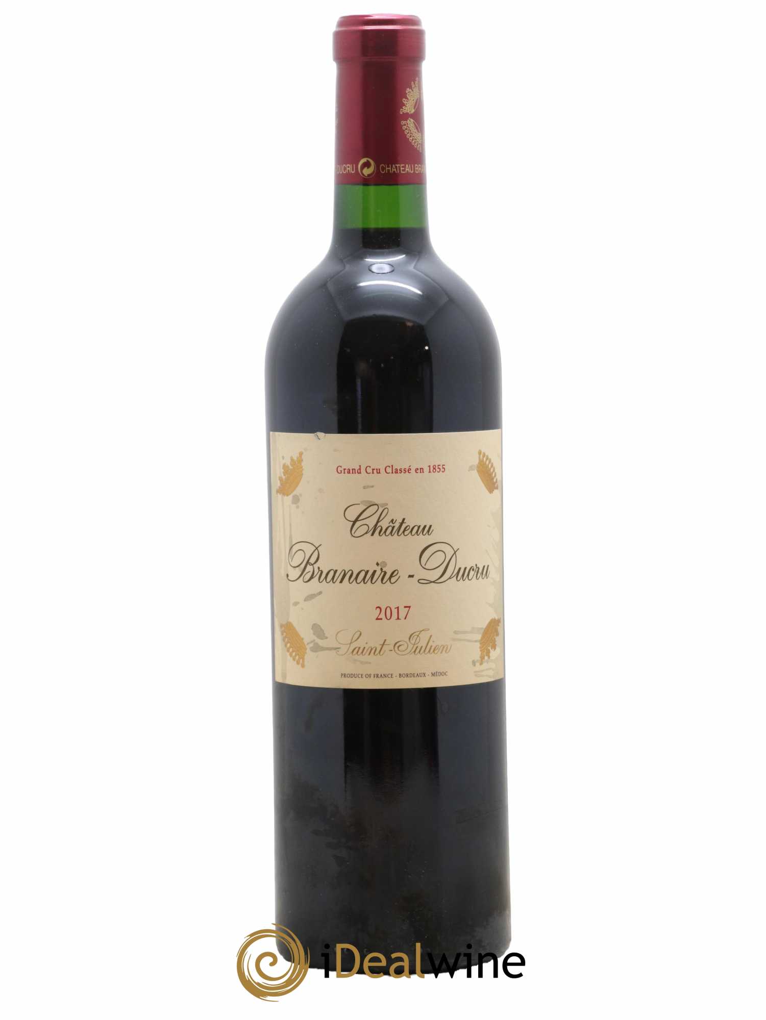 Château Branaire Ducru 4ème Grand Cru Classé 2017 - Lot de 1 bouteille - 0