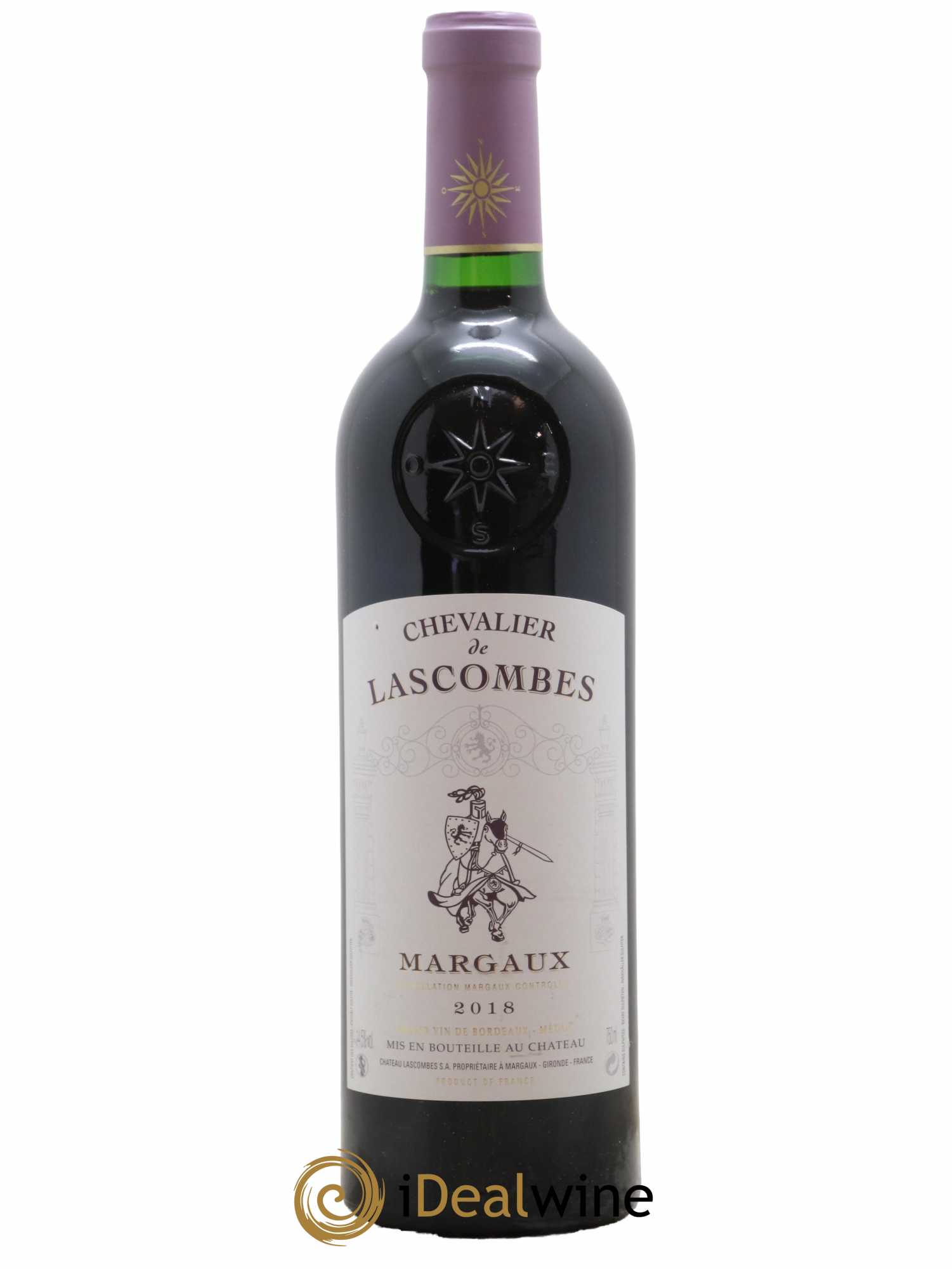 Chevalier de Lascombes Second Vin 2018 - Lot de 1 bouteille - 0