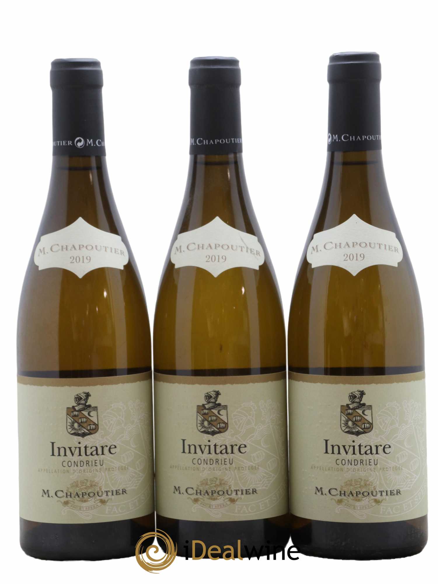 Condrieu Invitare Chapoutier 2019 - Lot de 3 bouteilles - 0