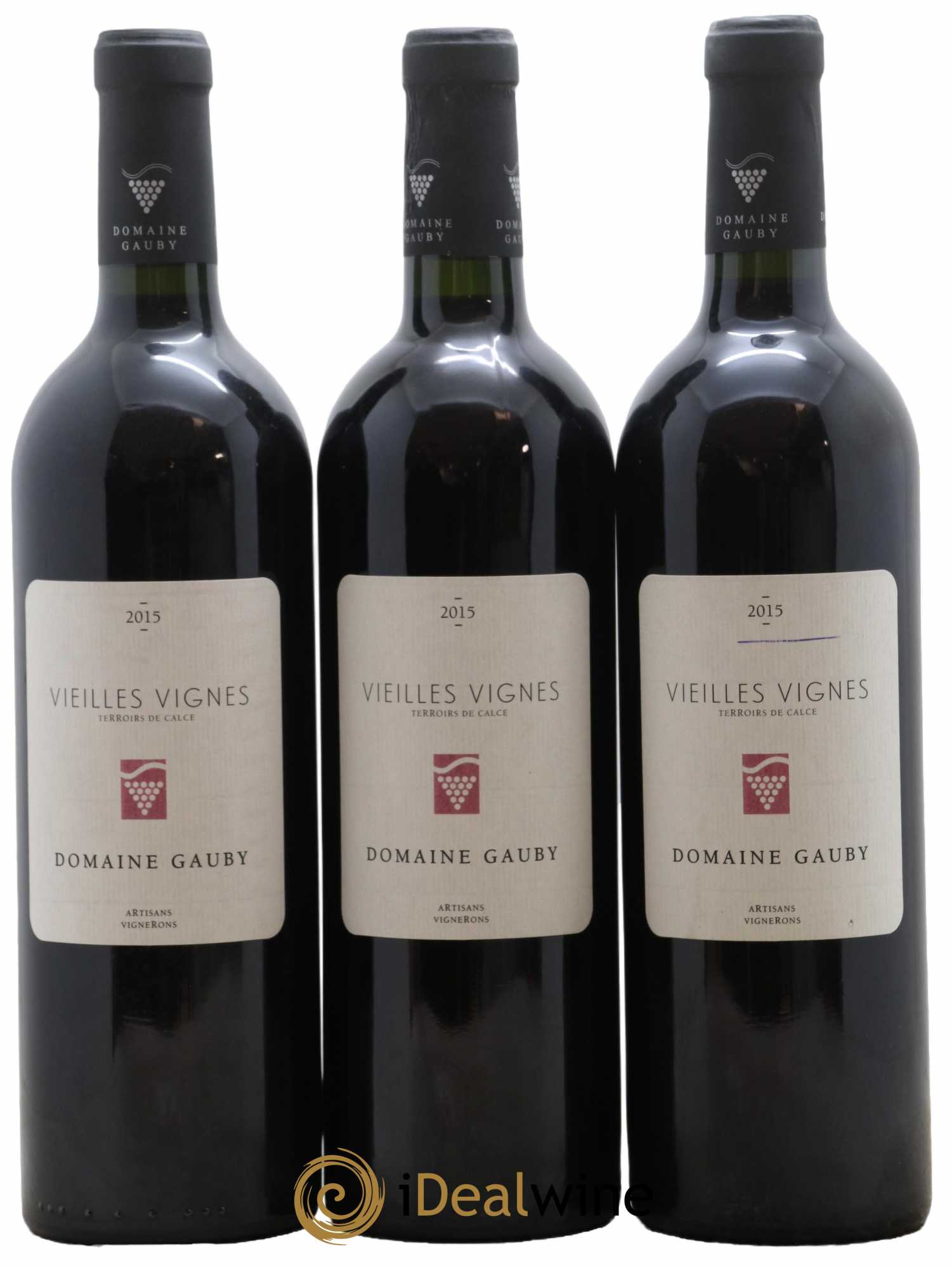 Côtes Catalanes Vieilles Vignes Gauby (Domaine) 2015 - Lot de 3 bouteilles - 0
