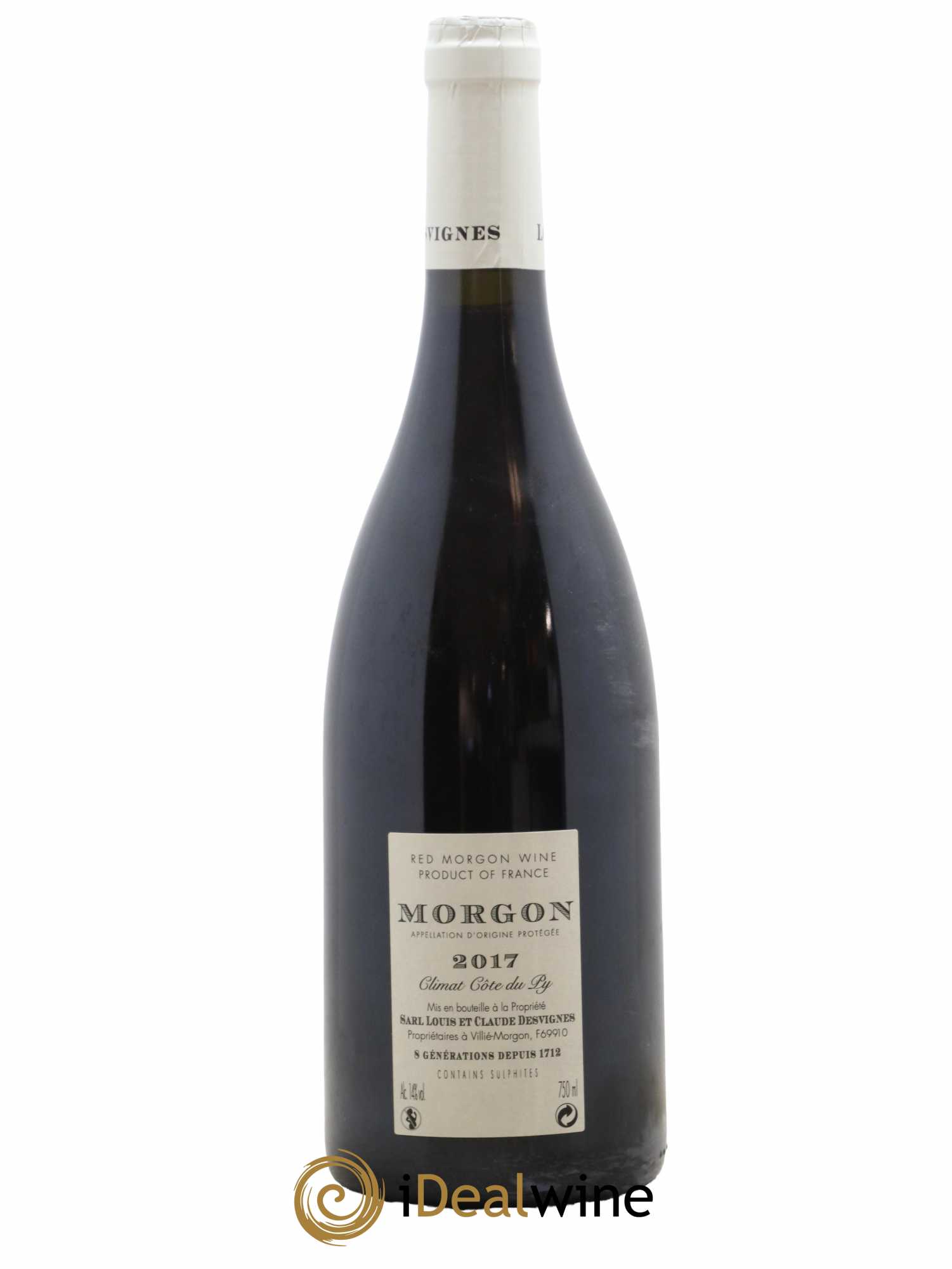 Morgon Javernières Louis-Claude Desvignes 2017 - Lot de 1 bouteille - 1