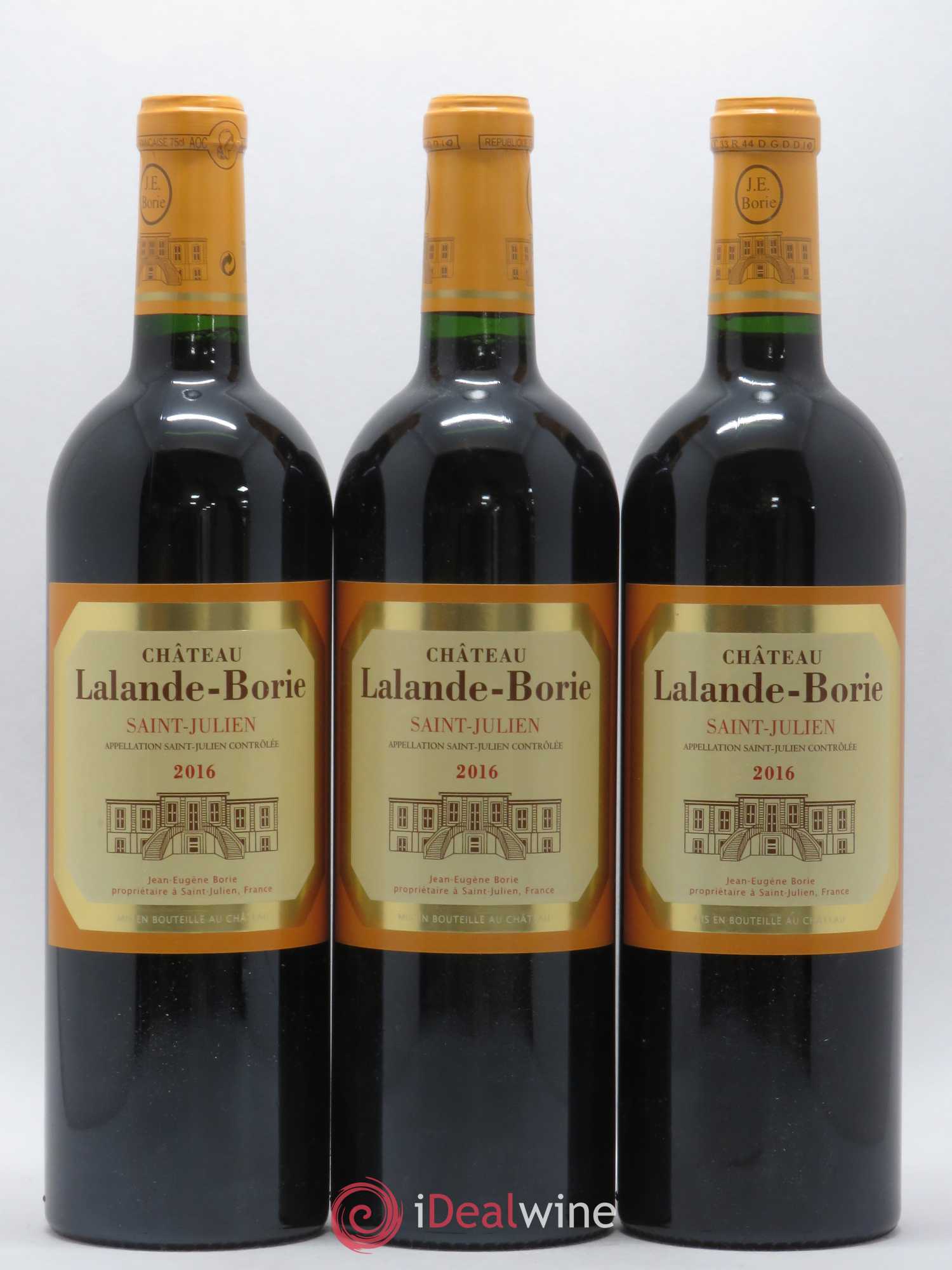 Château Lalande Borie (sans prix de réserve) 2016 - Lot de 6 bouteilles - 1