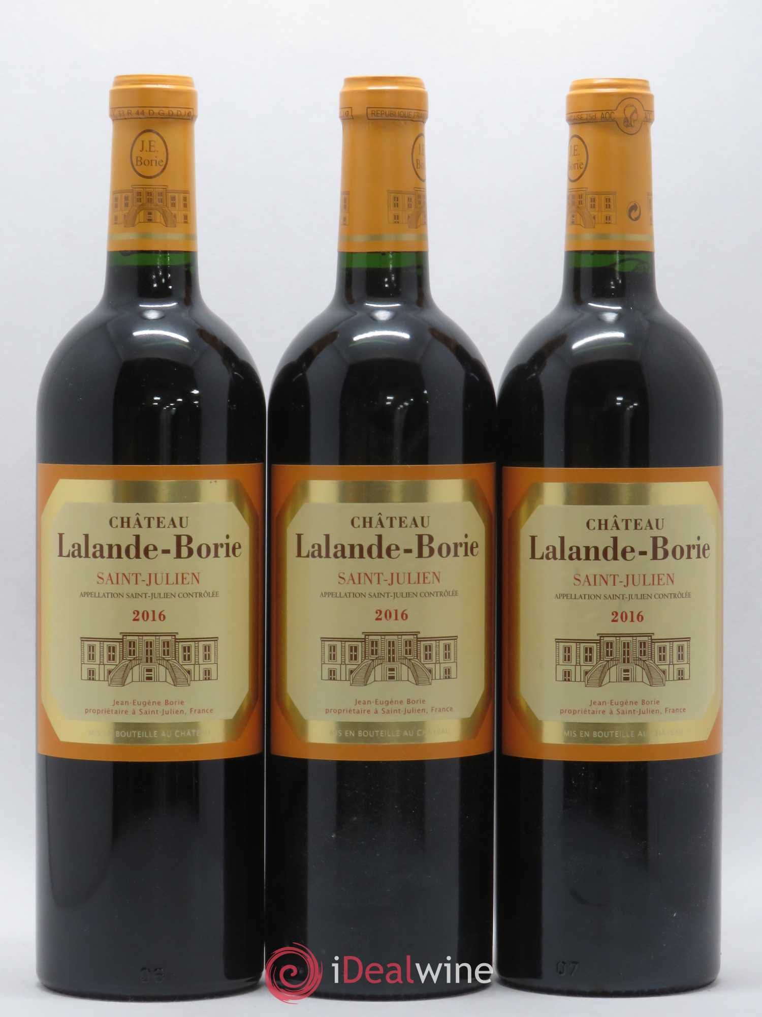 Château Lalande Borie (sans prix de réserve) 2016 - Lot de 6 bouteilles - 2