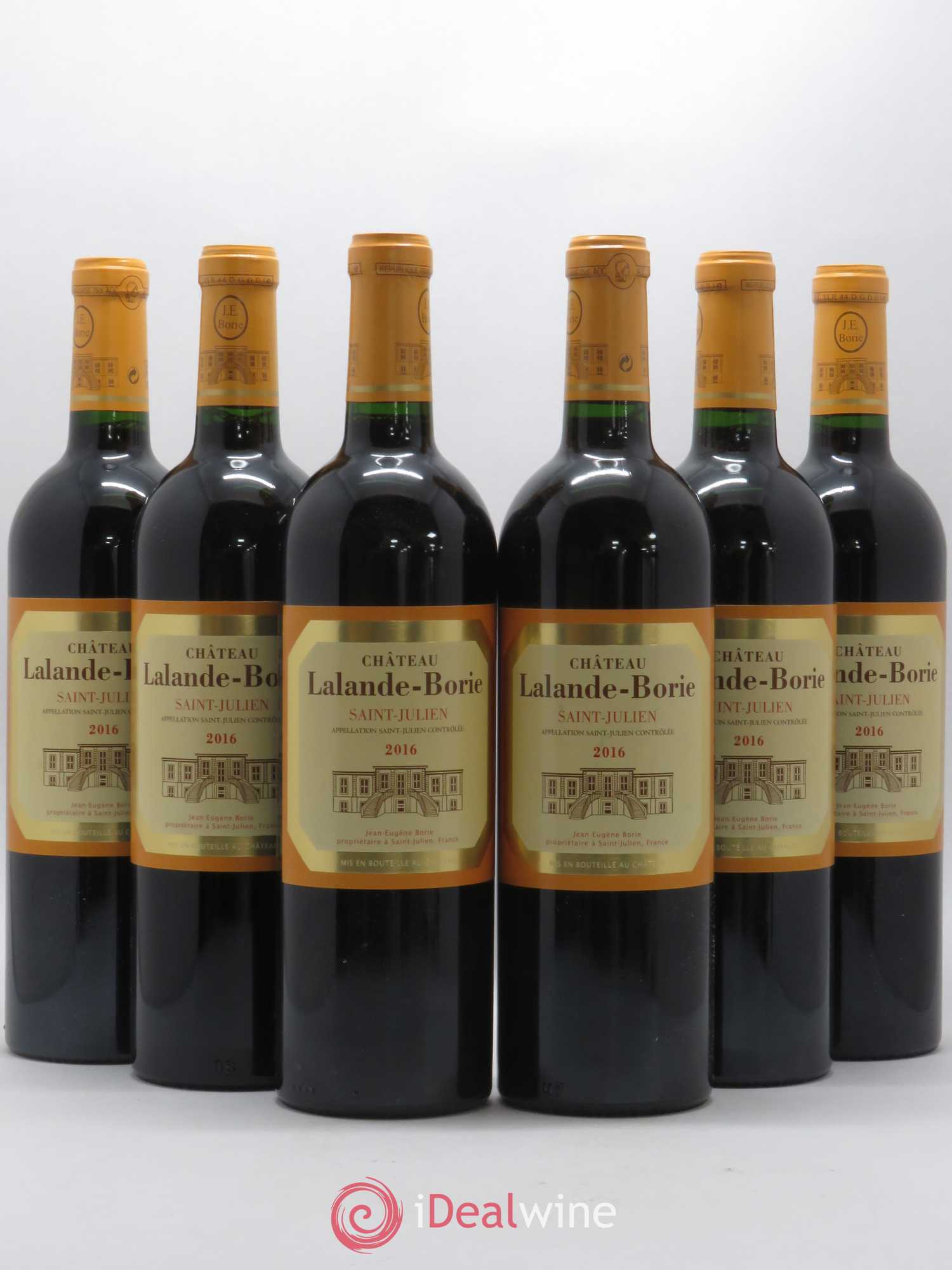 Château Lalande Borie (sans prix de réserve) 2016 - Lot de 6 bouteilles - 0
