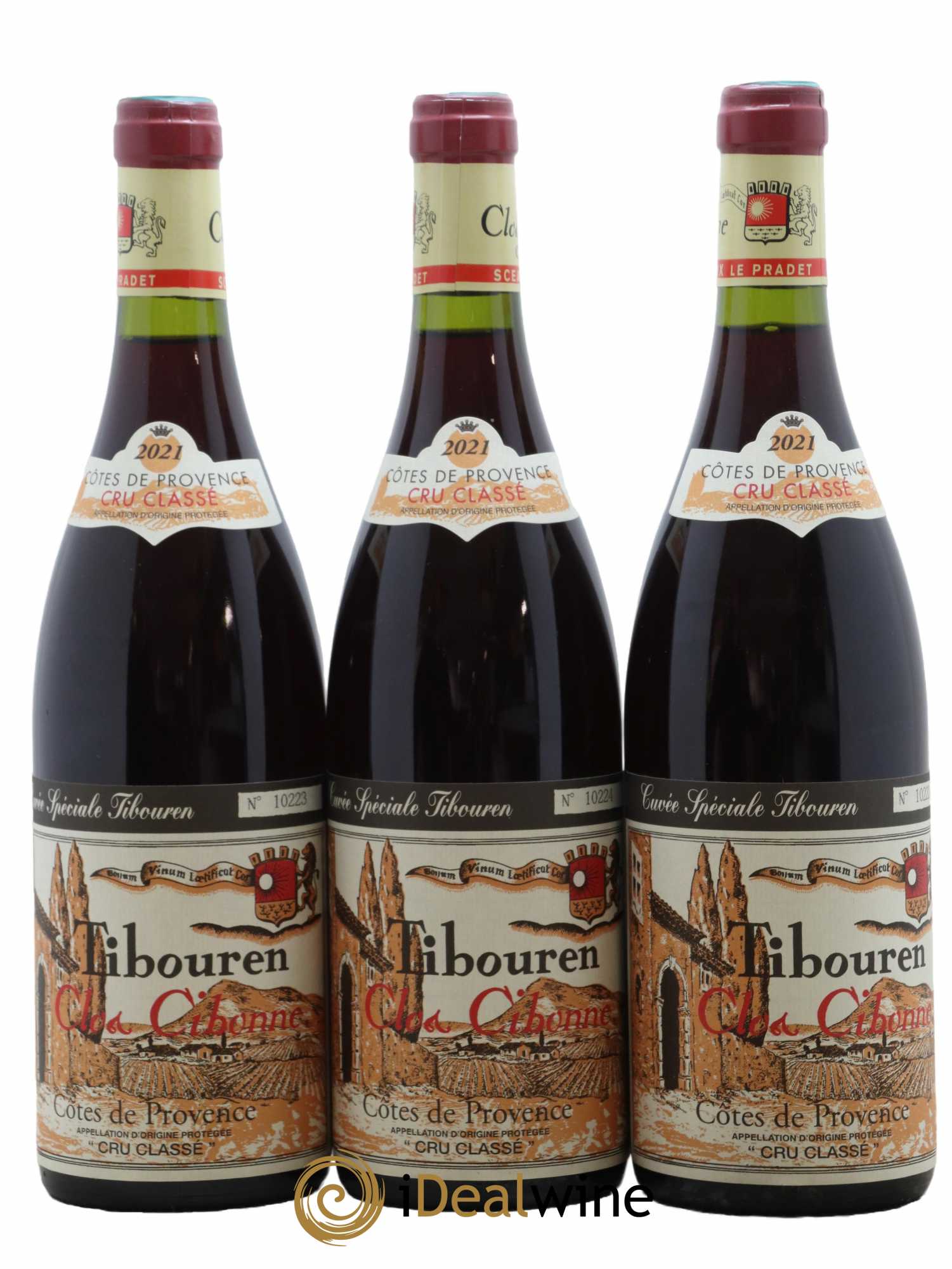 Côtes de Provence Cuvée Spéciale Tibouren Clos Cibonne 2021 - Lot de 3 bouteilles - 0