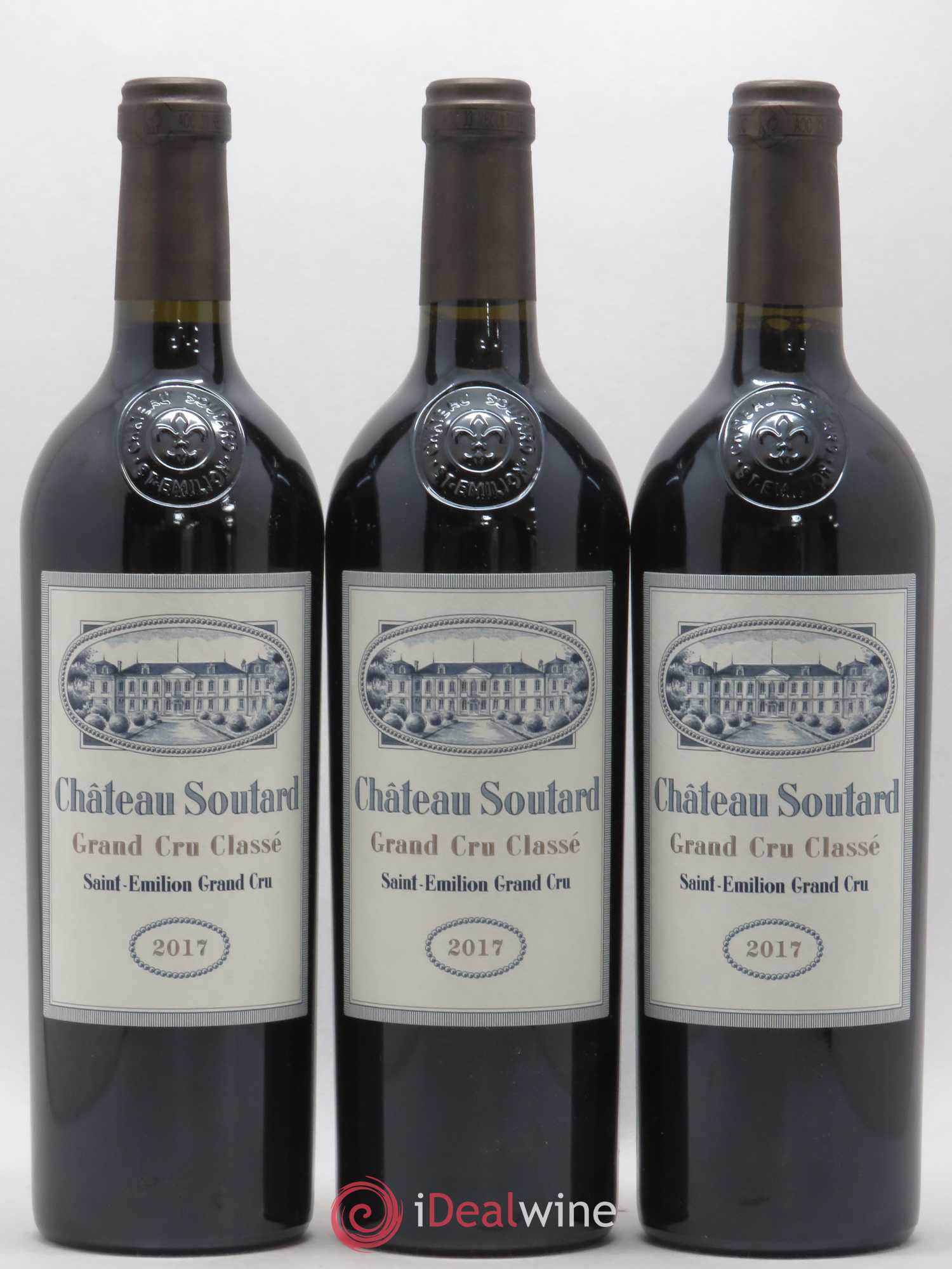 Château Soutard Grand Cru Classé 2017 - Lot de 6 bouteilles - 1