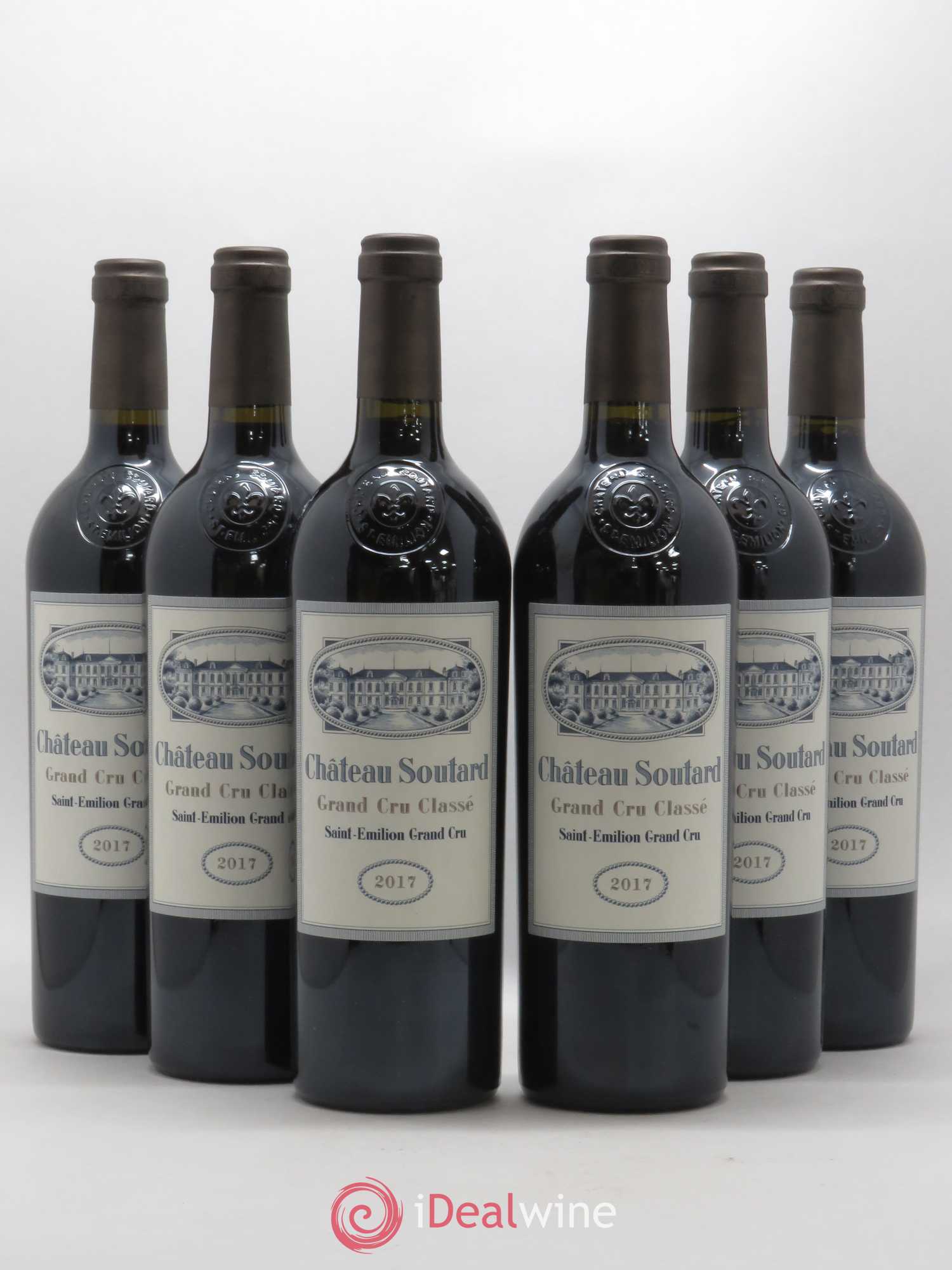 Château Soutard Grand Cru Classé 2017 - Lot de 6 bouteilles - 0