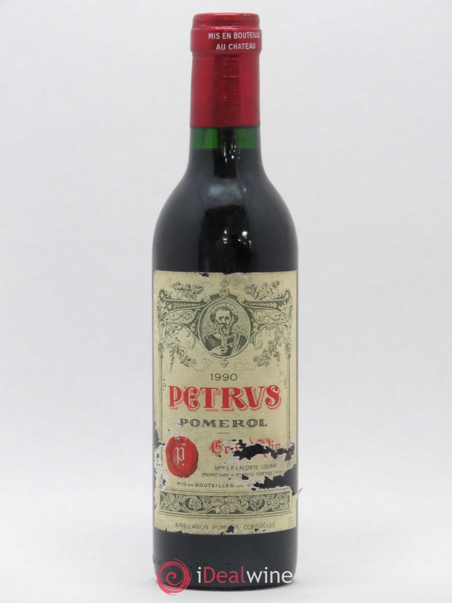 Petrus 1990 - Lot de 1 demi bouteille - 0