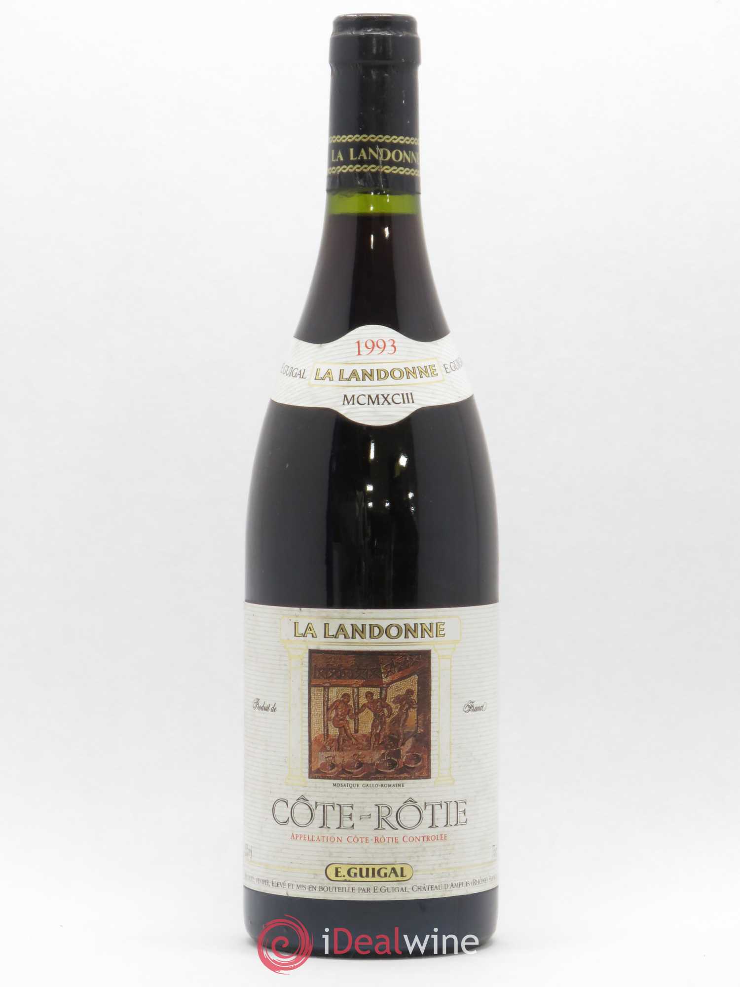Côte-Rôtie La Landonne Guigal 1993 - Lot de 1 bouteille - 0