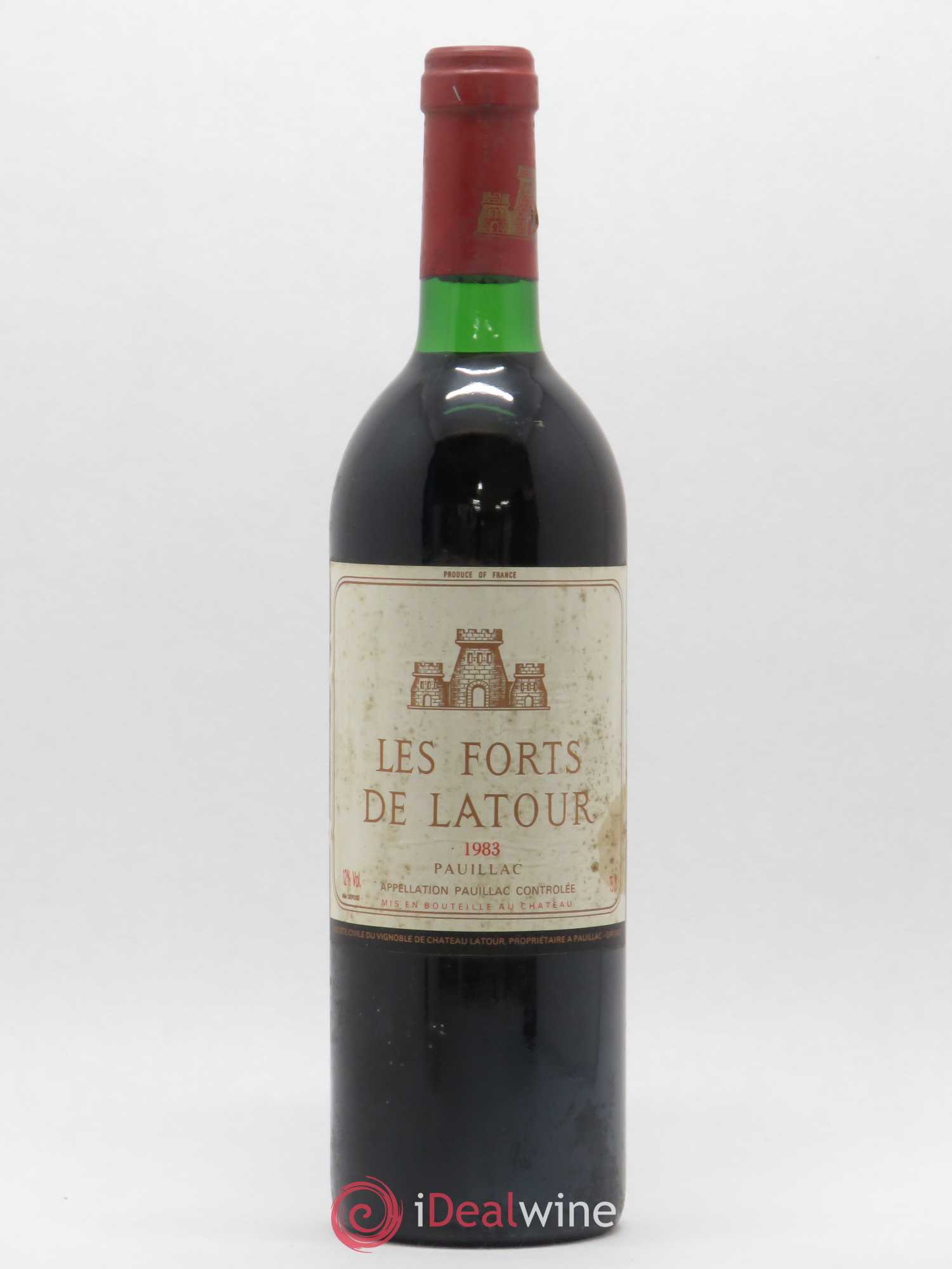 Les Forts de Latour Second Vin 1983 - Lot de 1 bouteille - 0