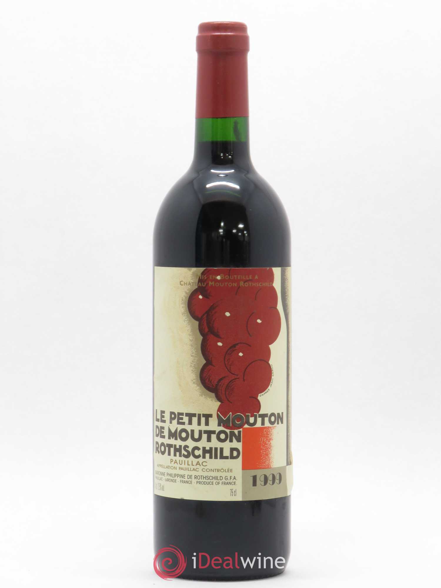 Petit Mouton Second Vin 1999 - Lot de 1 bouteille - 0
