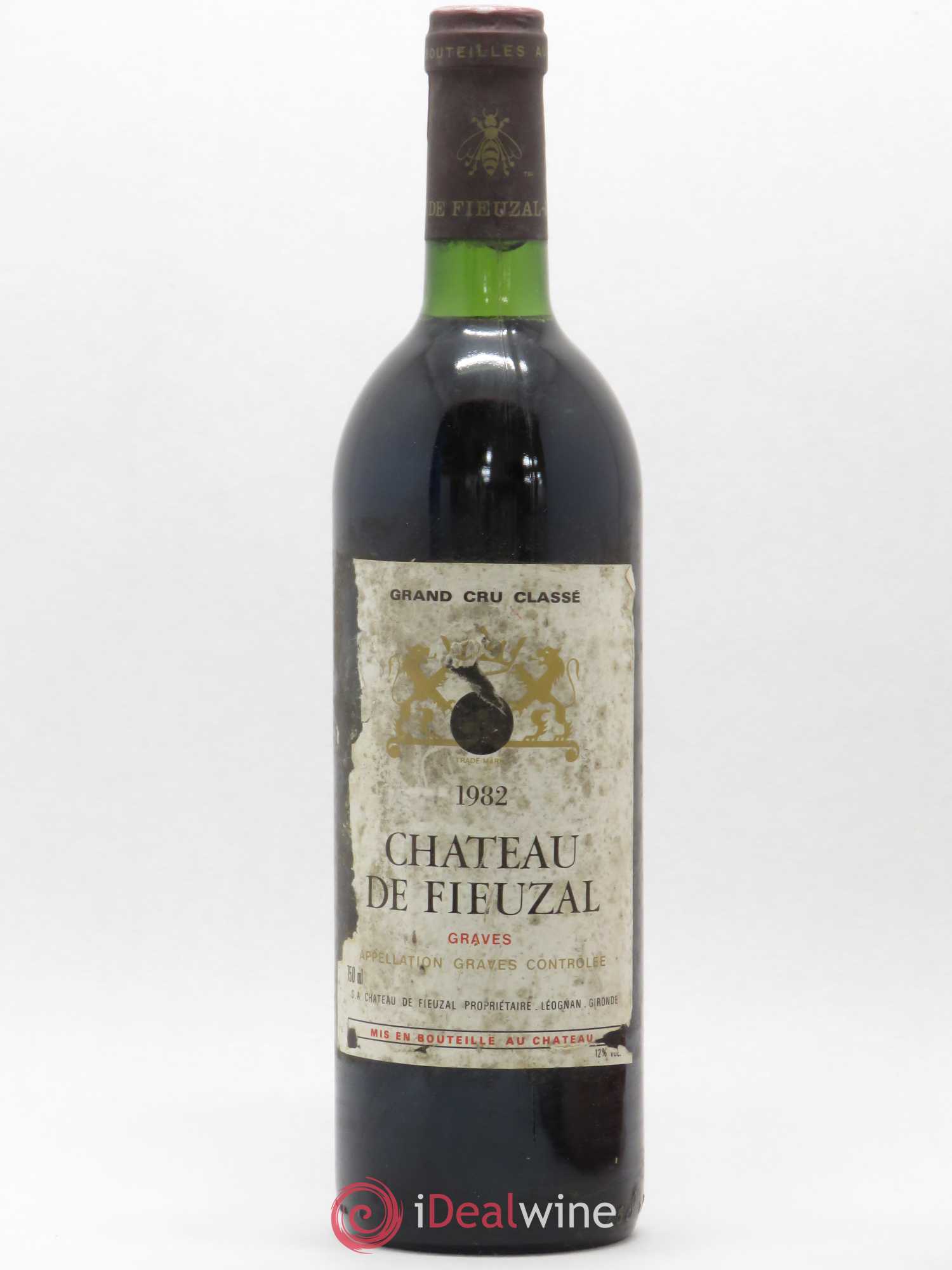 Château de Fieuzal Cru Classé de Graves 1982 - Lot de 1 bouteille - 0