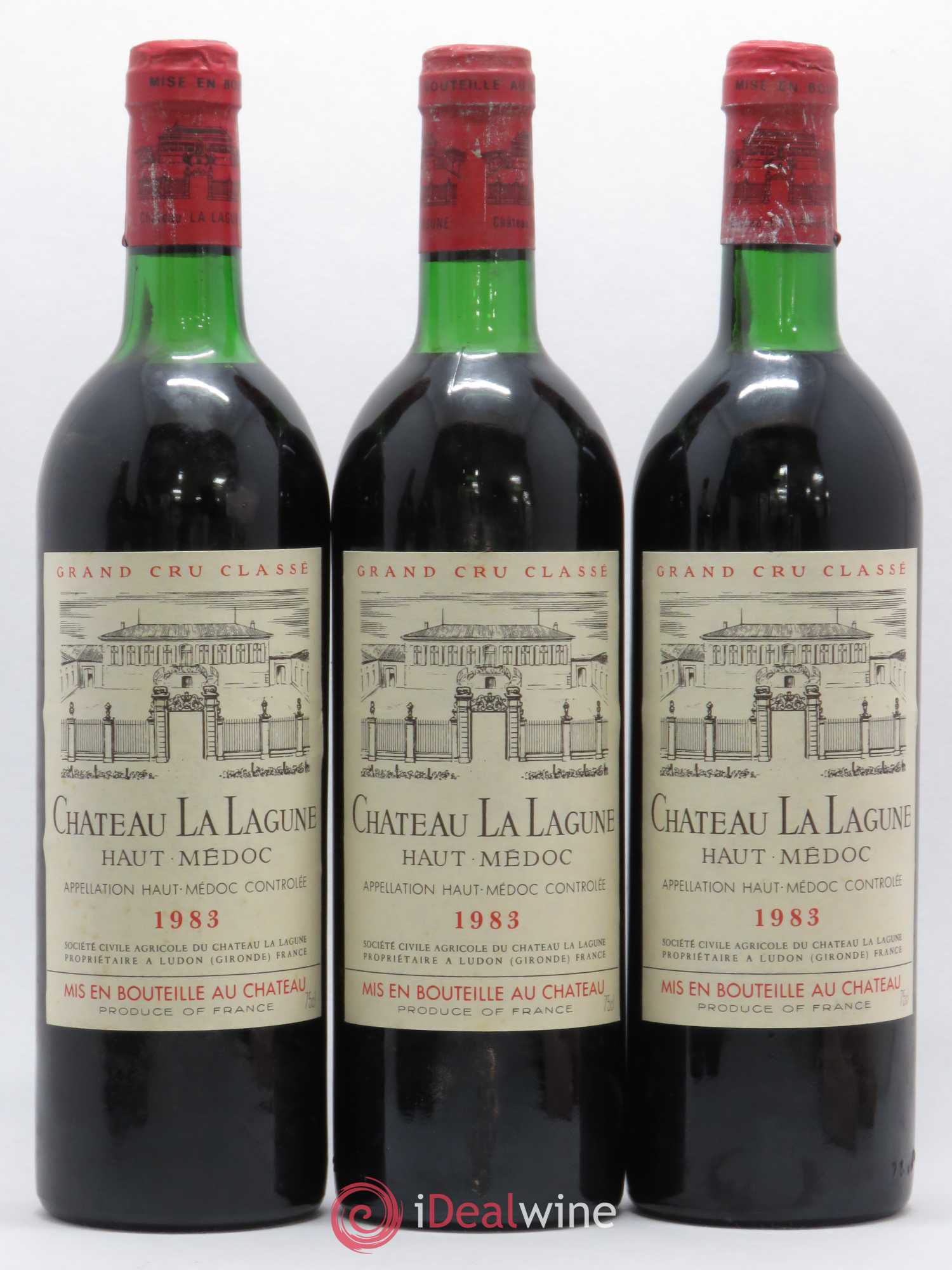 Château la Lagune 3ème Grand Cru Classé 1983 - Lot de 6 bouteilles - 2