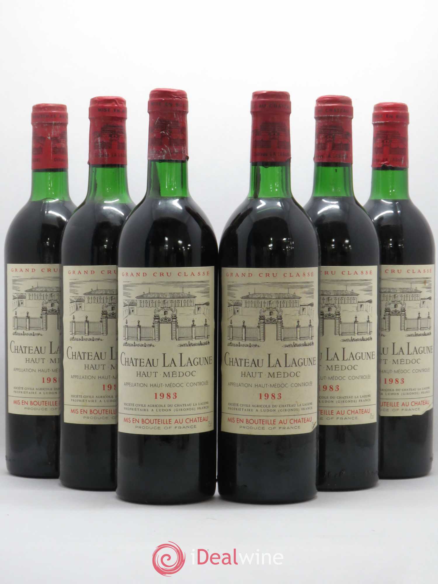 Château la Lagune 3ème Grand Cru Classé 1983 - Lot de 6 bouteilles - 0