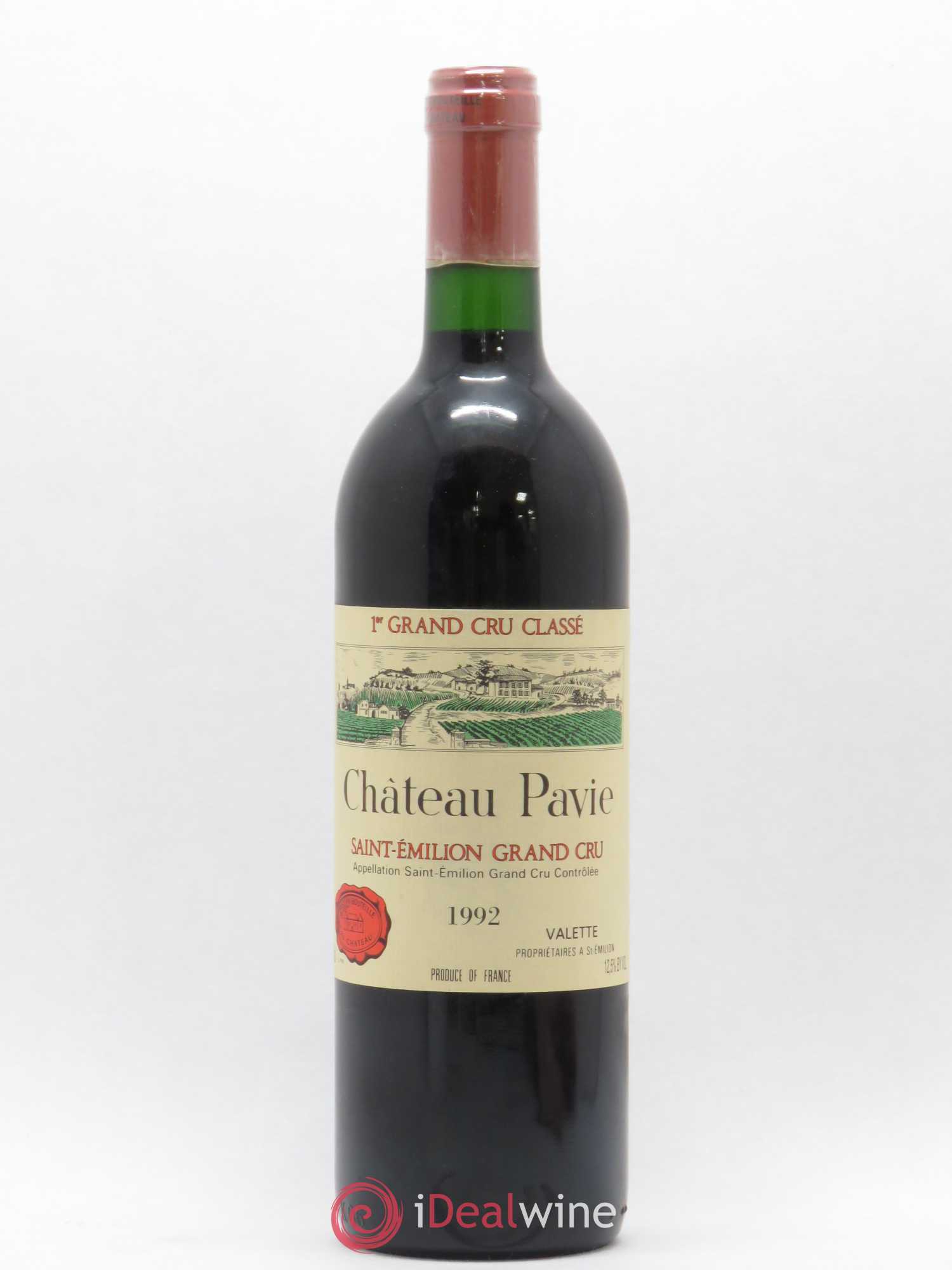 Château Pavie 1er Grand Cru Classé A 1992 - Lot de 1 bouteille - 0