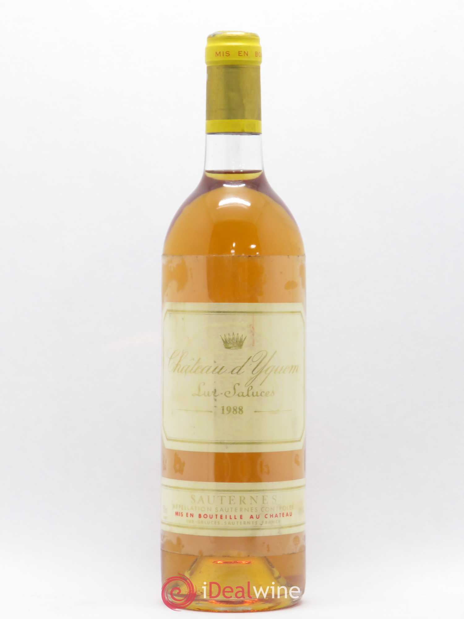 Château d' Yquem 1er Cru Classé Supérieur 1988 - Lotto di 1 bottiglia - 0