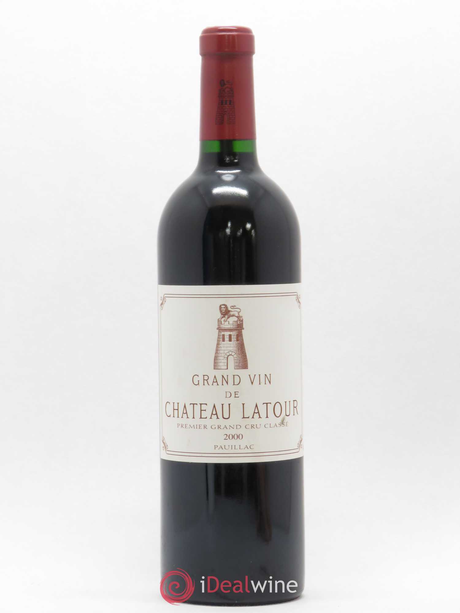 Château Latour 1er Grand Cru Classé 2000 - Lot de 1 bouteille - 0