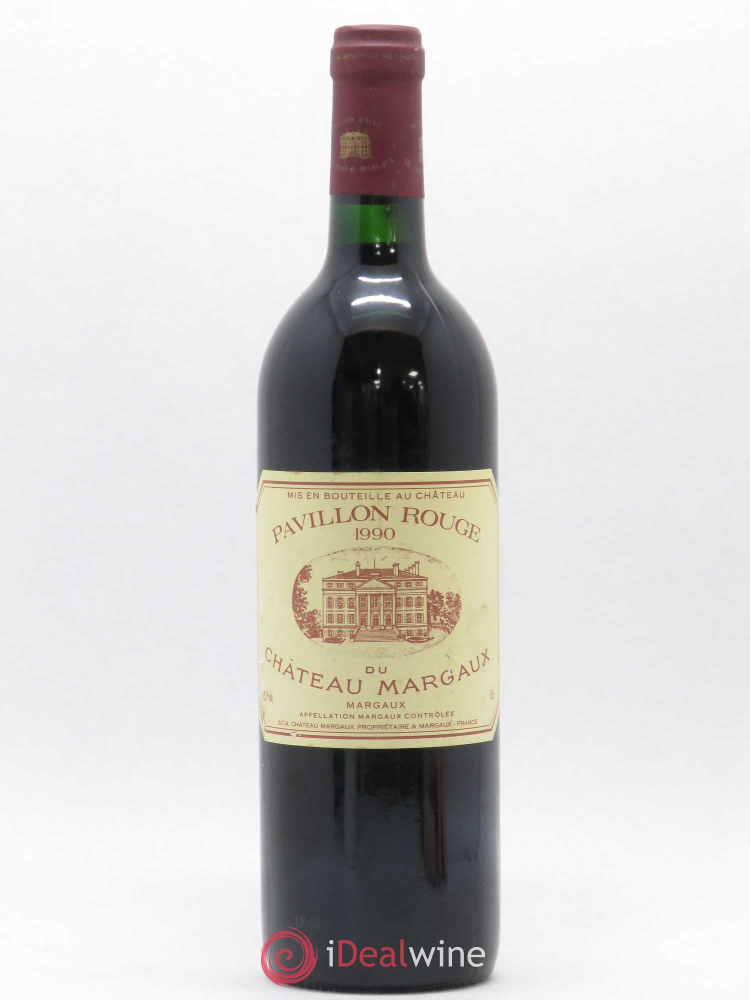 Pavillon Rouge du Château Margaux Second Vin 1990 - Lot de 1 bouteille - 0