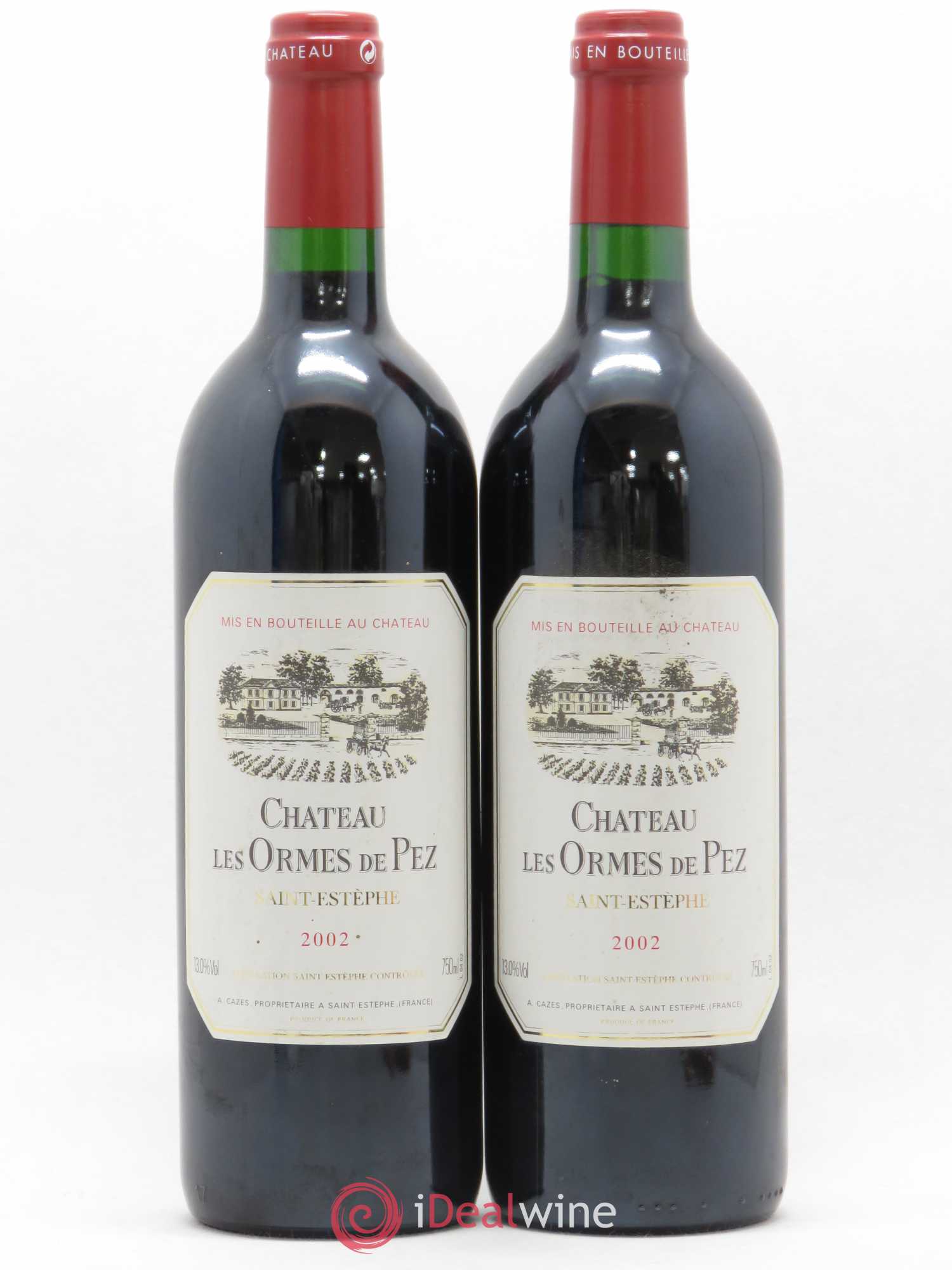 Château les Ormes de Pez 2002 - Lot de 2 bouteilles - 0