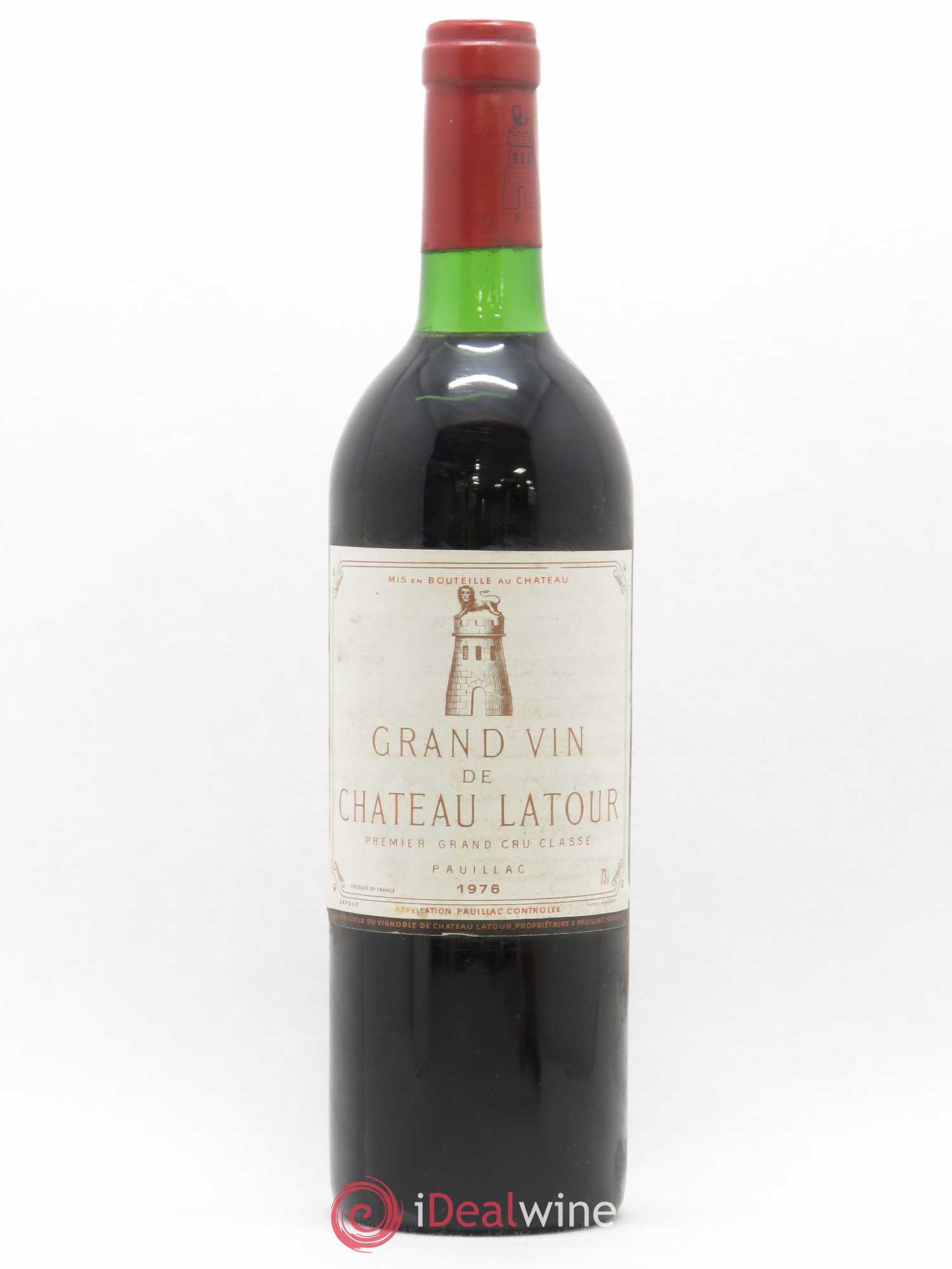 Château Latour 1er Grand Cru Classé 1976 - Lot de 1 bouteille - 0
