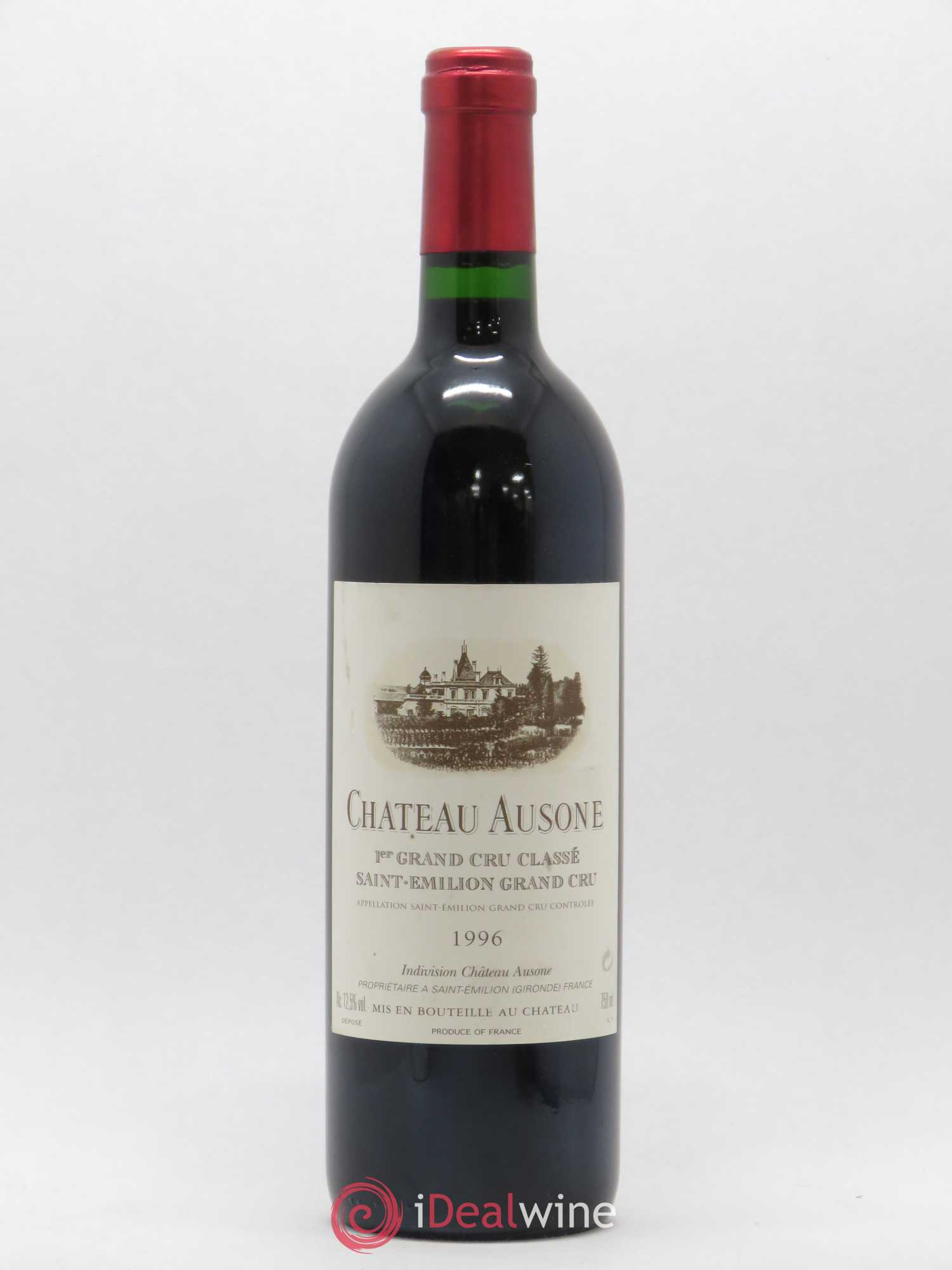 Château Ausone 1er Grand Cru Classé A 1996 - Lot de 1 bouteille - 0