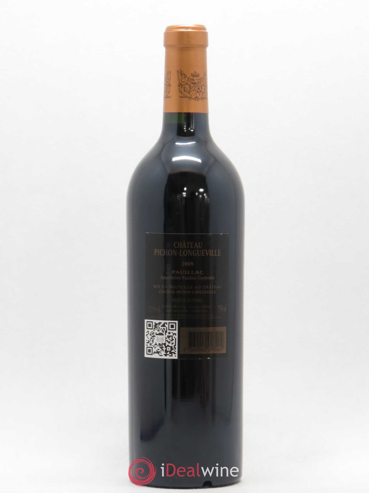 Pichon Longueville Baron 2ème Grand Cru Classé 2009 - Lot de 1 bouteille - 1