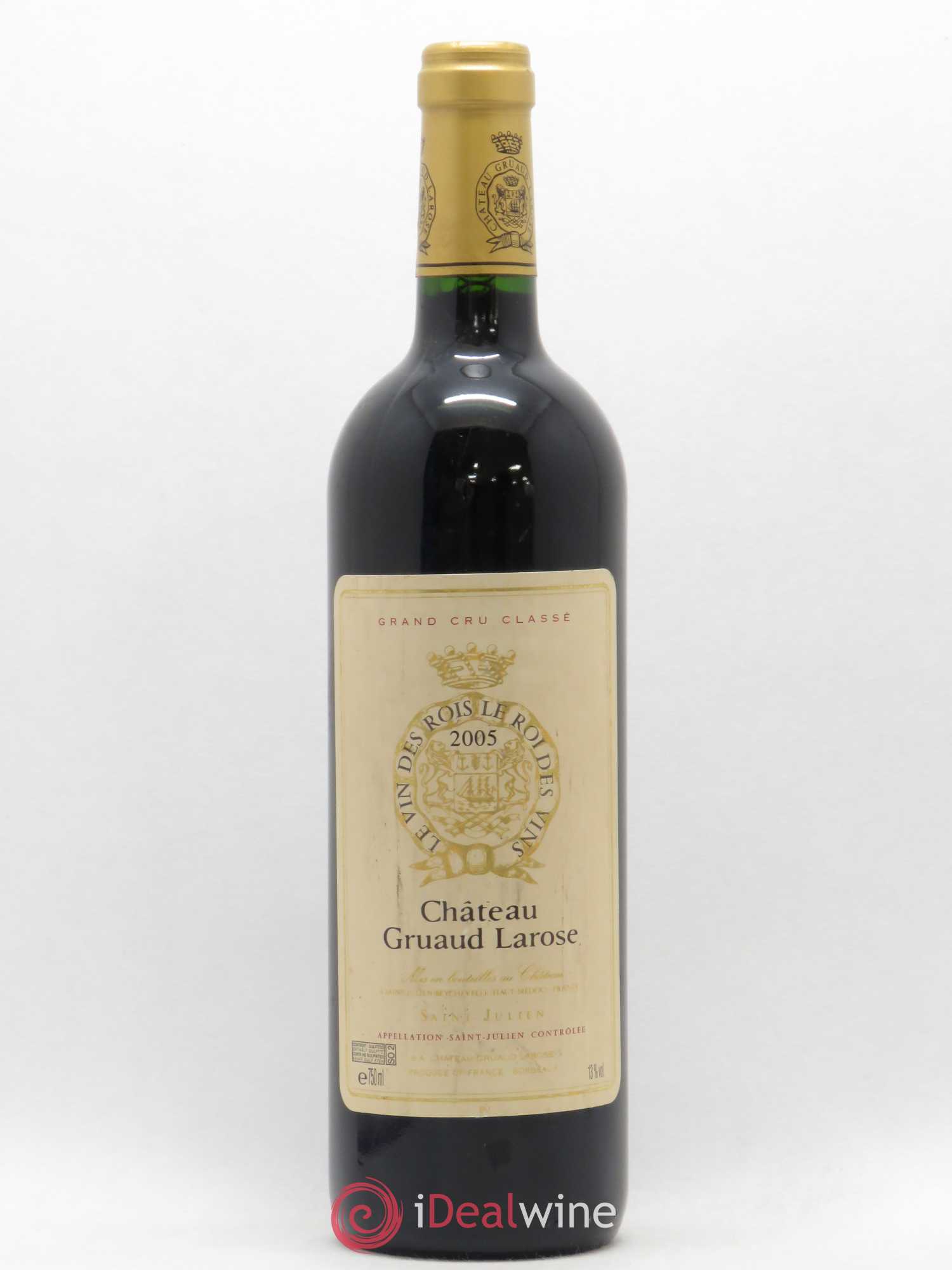 Château Gruaud Larose 2ème Grand Cru Classé 2005 - Lot de 1 bouteille - 0