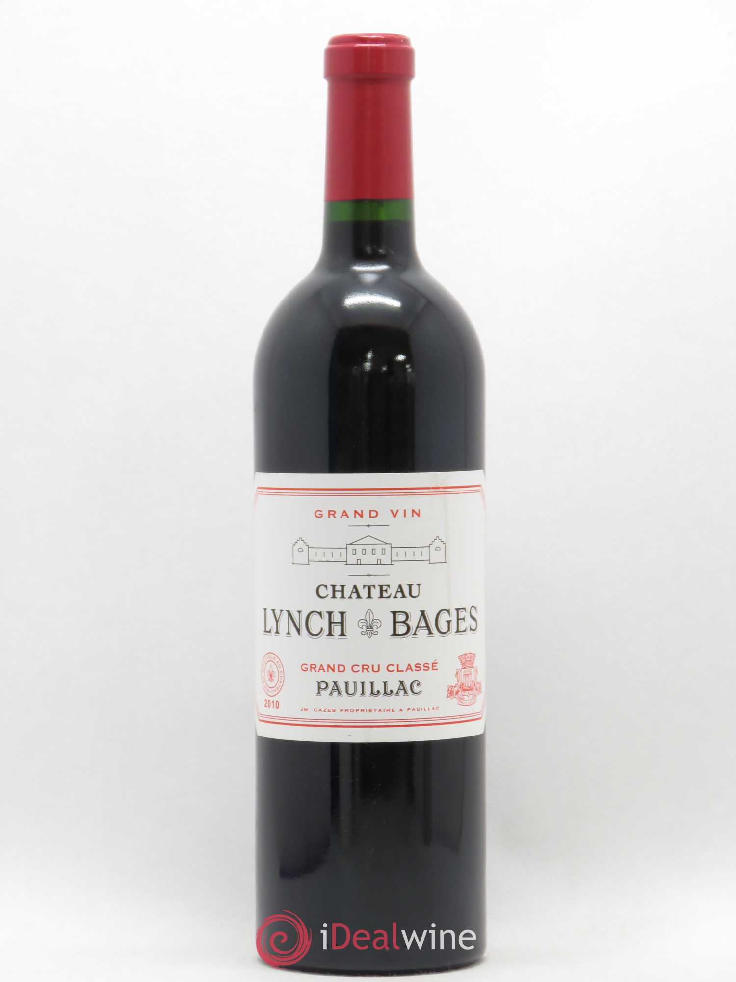 Château Lynch Bages 5ème Grand Cru Classé 2010 - Lot de 1 bouteille - 0