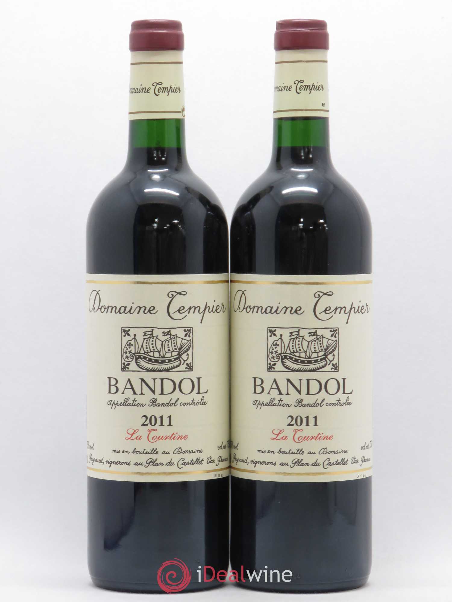 Bandol Domaine Tempier La Tourtine Famille Peyraud 2011 - Lot de 2 bouteilles - 0