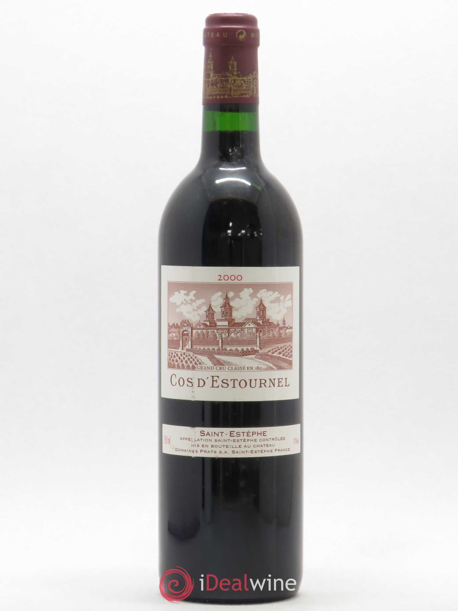 Cos d'Estournel 2ème Grand Cru Classé 2000 - Lot de 1 bouteille - 0
