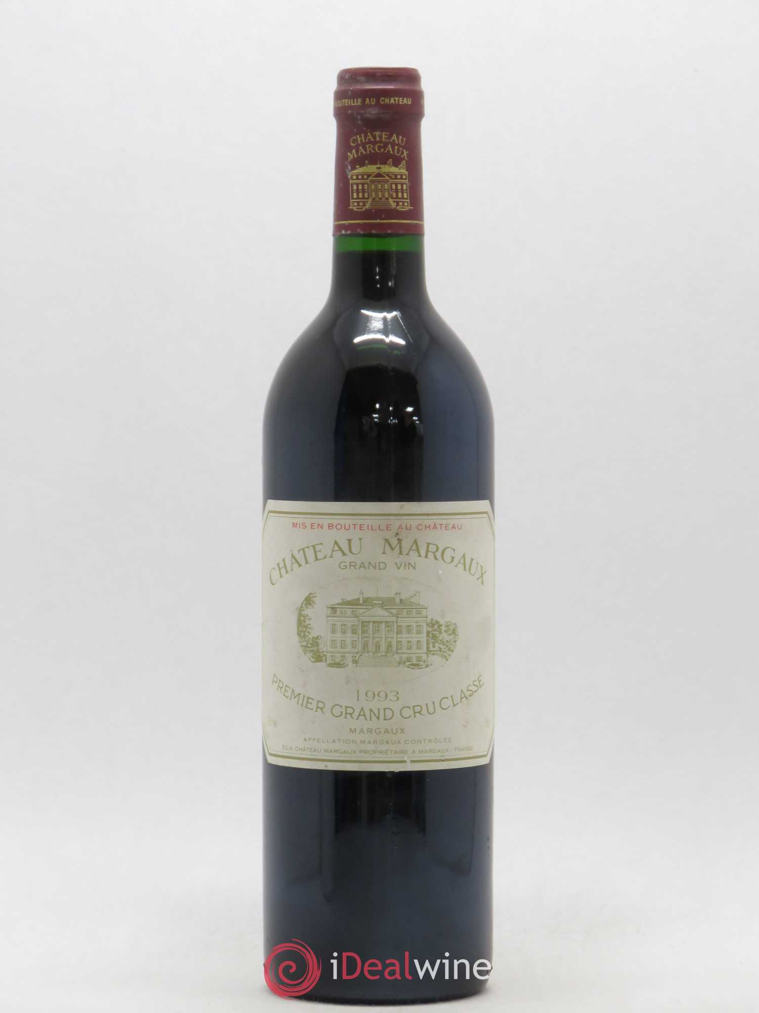 Château Margaux 1er Grand Cru Classé 1993 - Lot de 1 bouteille - 0