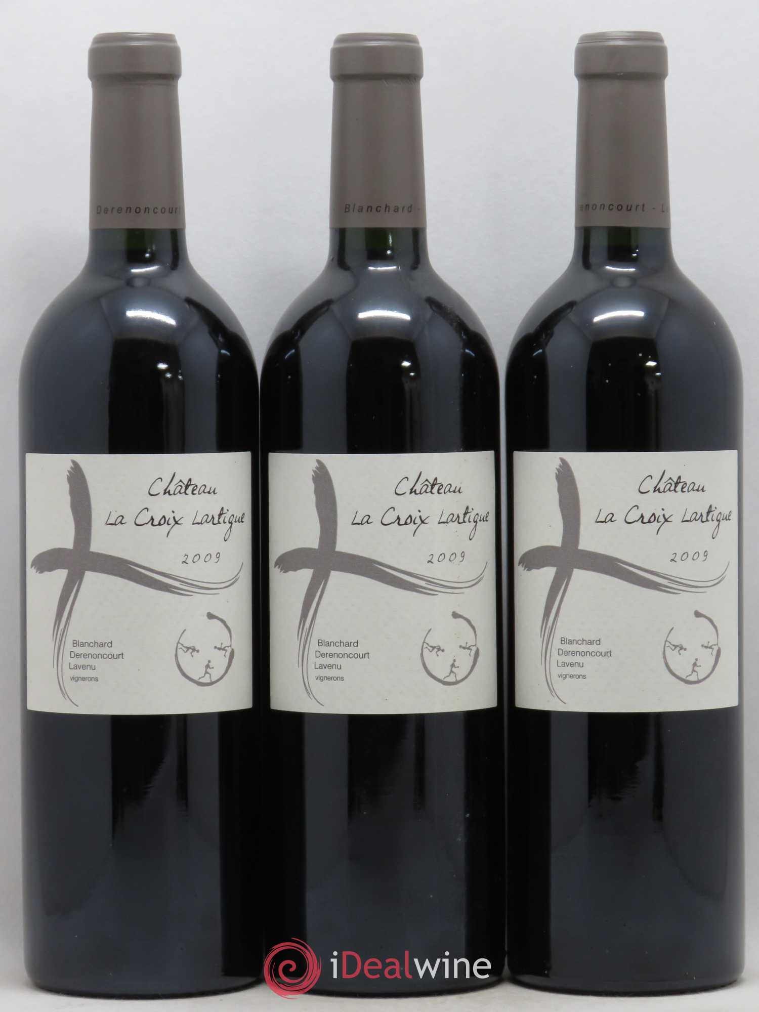 Bordeaux Côtes de Castillon Château La Croix Lartigue 2009 - Posten von 6 Flaschen - 1