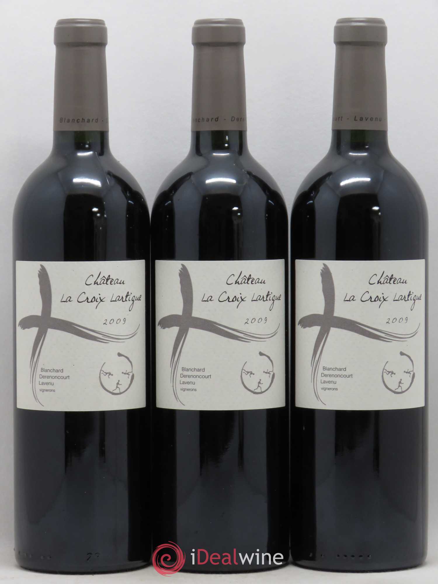Bordeaux Côtes de Castillon Château La Croix Lartigue 2009 - Posten von 6 Flaschen - 3