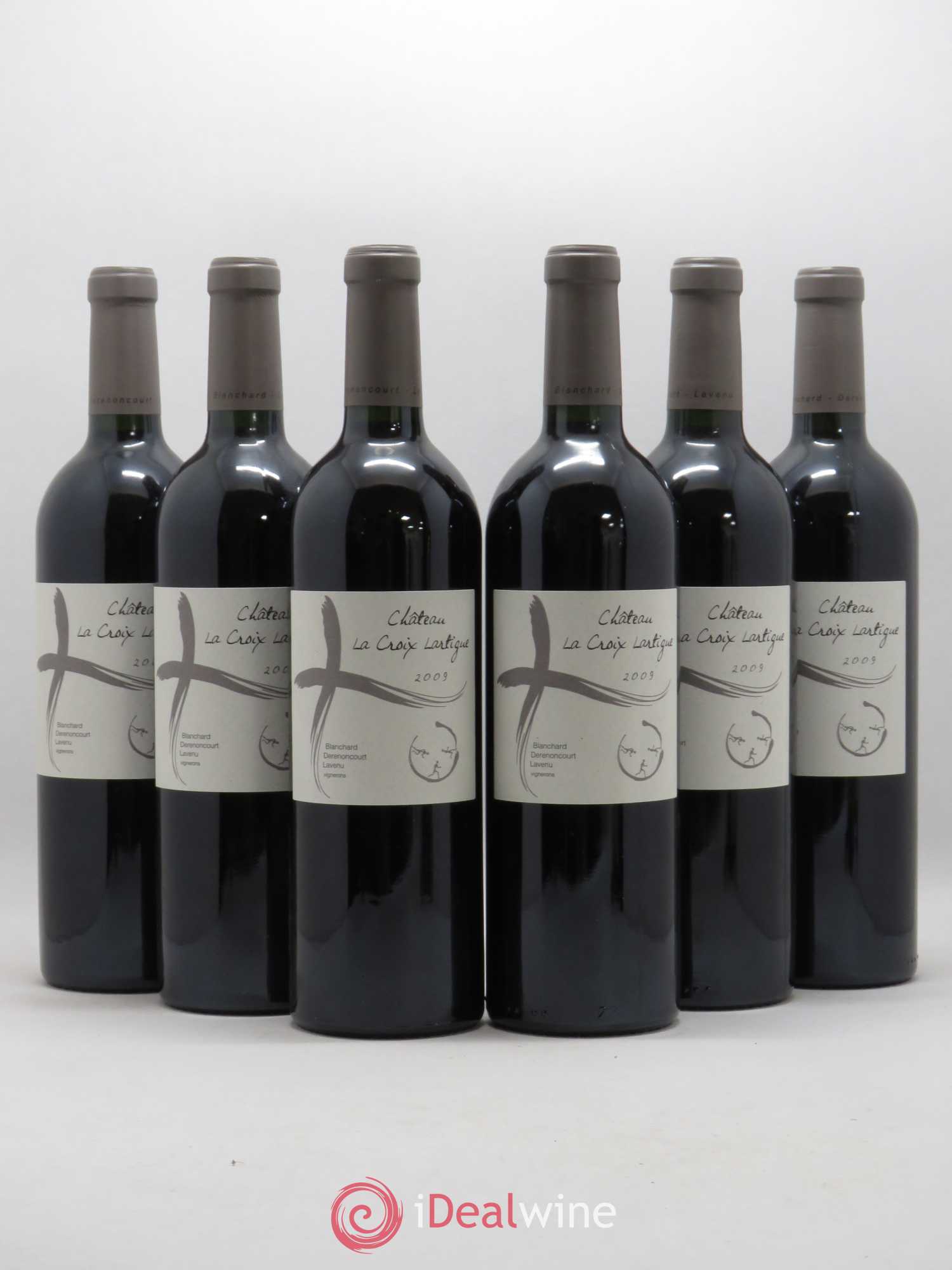 Bordeaux Côtes de Castillon Château La Croix Lartigue 2009 - Posten von 6 Flaschen - 0