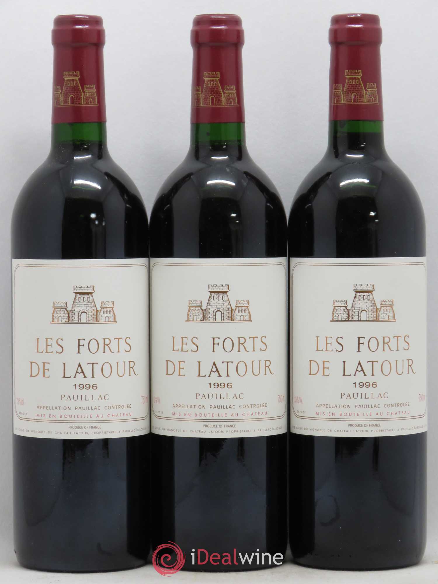 Les Forts de Latour Second Vin 1996 - Lot de 6 bouteilles - 1