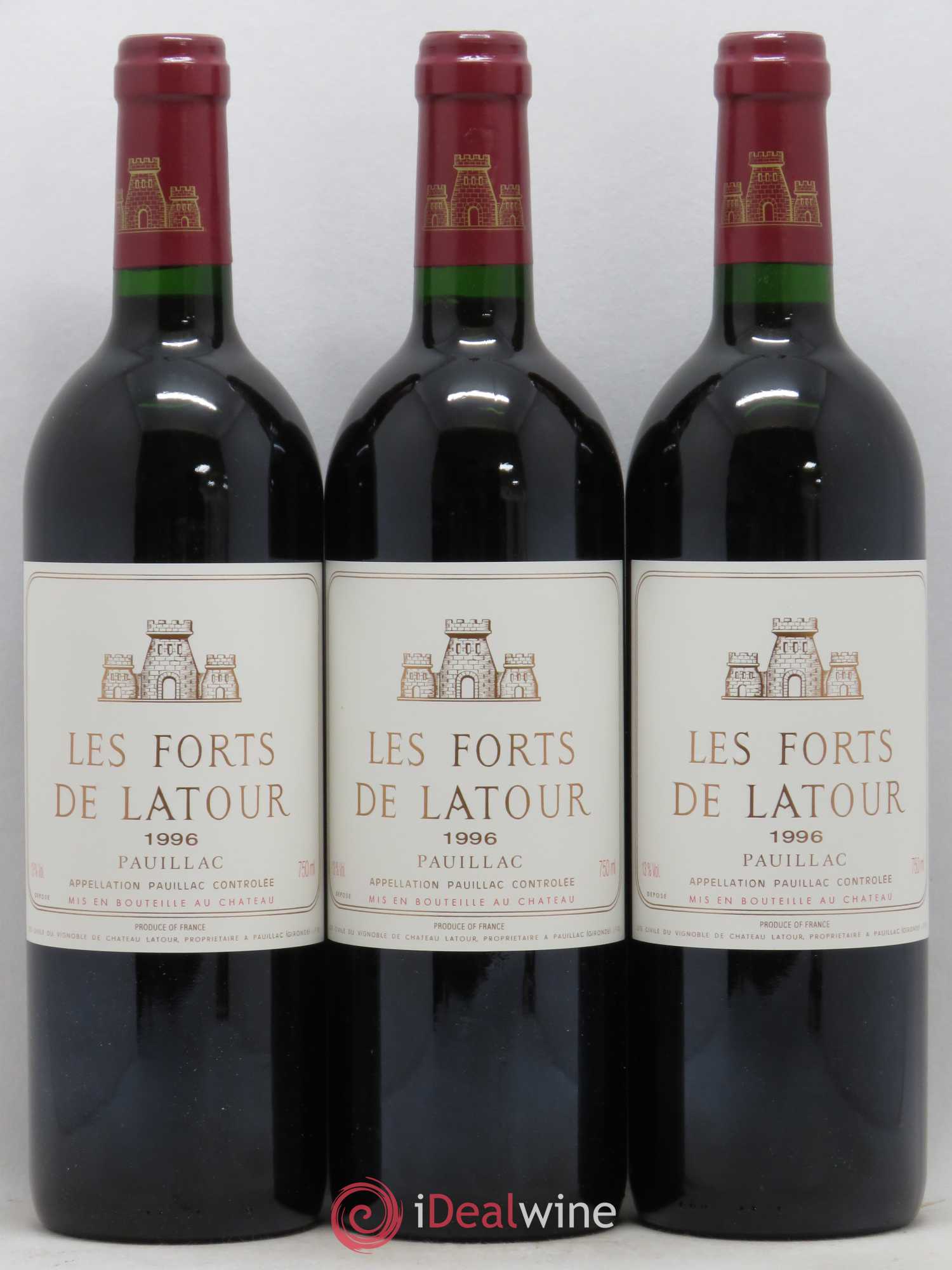 Les Forts de Latour Second Vin 1996 - Lot de 6 bouteilles - 2