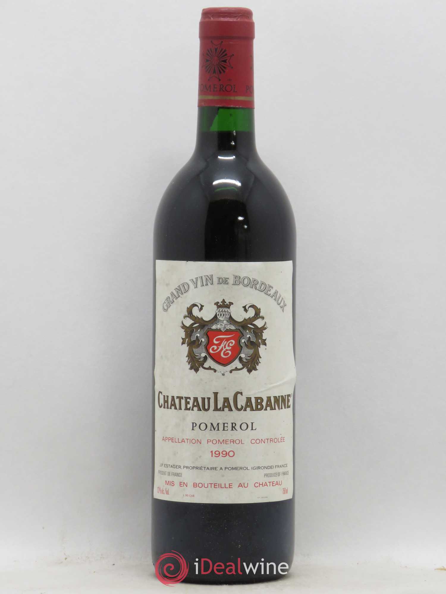 Château la Cabanne 1990 - Lot de 1 bouteille - 0